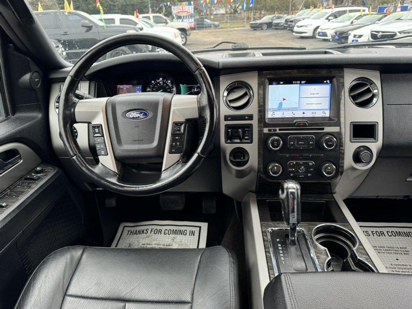 2017 Black /Black Ford Expedition EL (1FMJK1KT1HE) with an 3.5l V6 DI T/C Ecoboost 3 engine, Automatic transmission, located at 745 East Steele Rd., West Columbia, SC, 29170, (803) 755-9148, 33.927212, -81.148483 - Photo#7