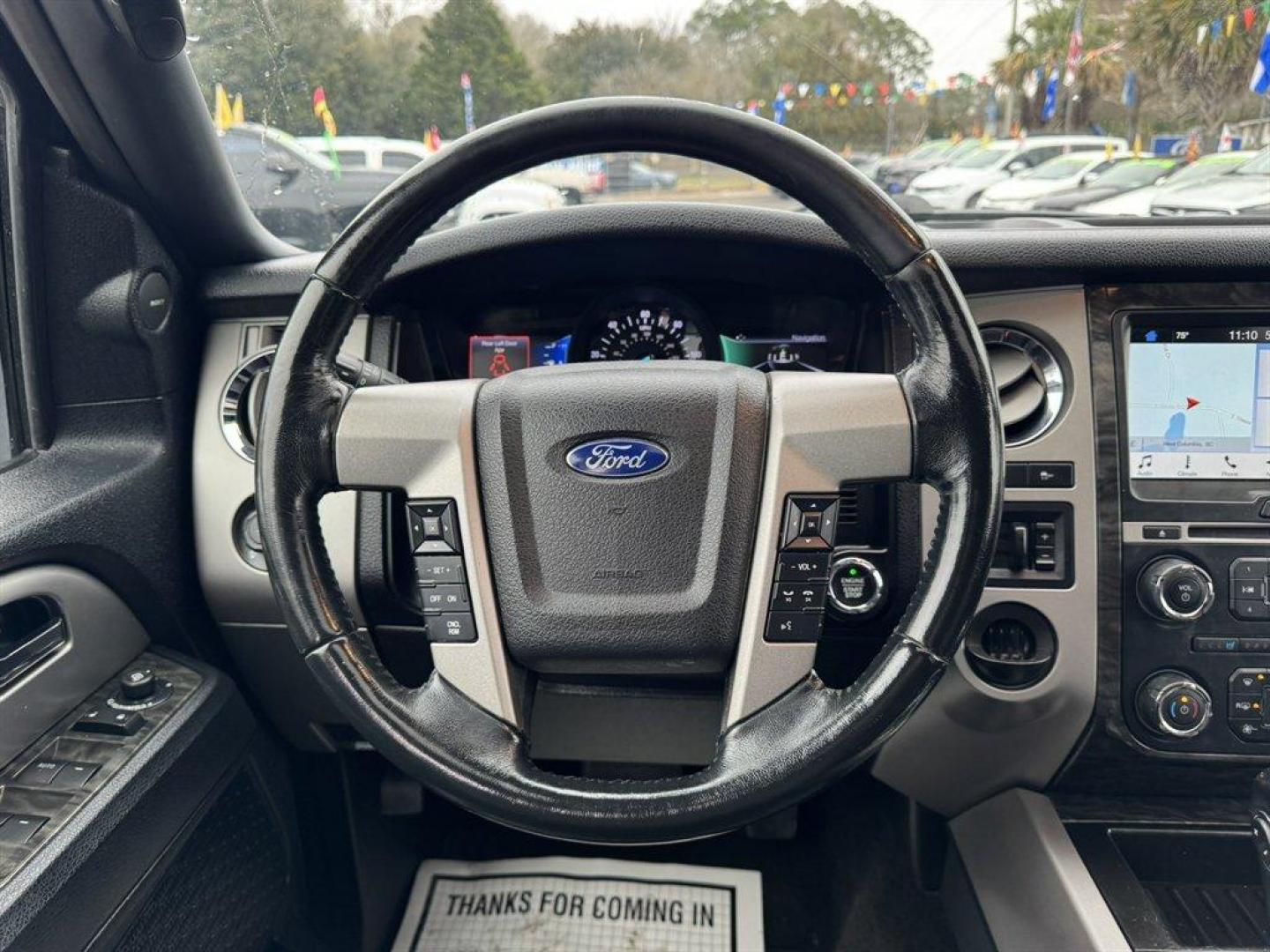 2017 Black /Black Ford Expedition EL (1FMJK1KT1HE) with an 3.5l V6 DI T/C Ecoboost 3 engine, Automatic transmission, located at 745 East Steele Rd., West Columbia, SC, 29170, (803) 755-9148, 33.927212, -81.148483 - Photo#8