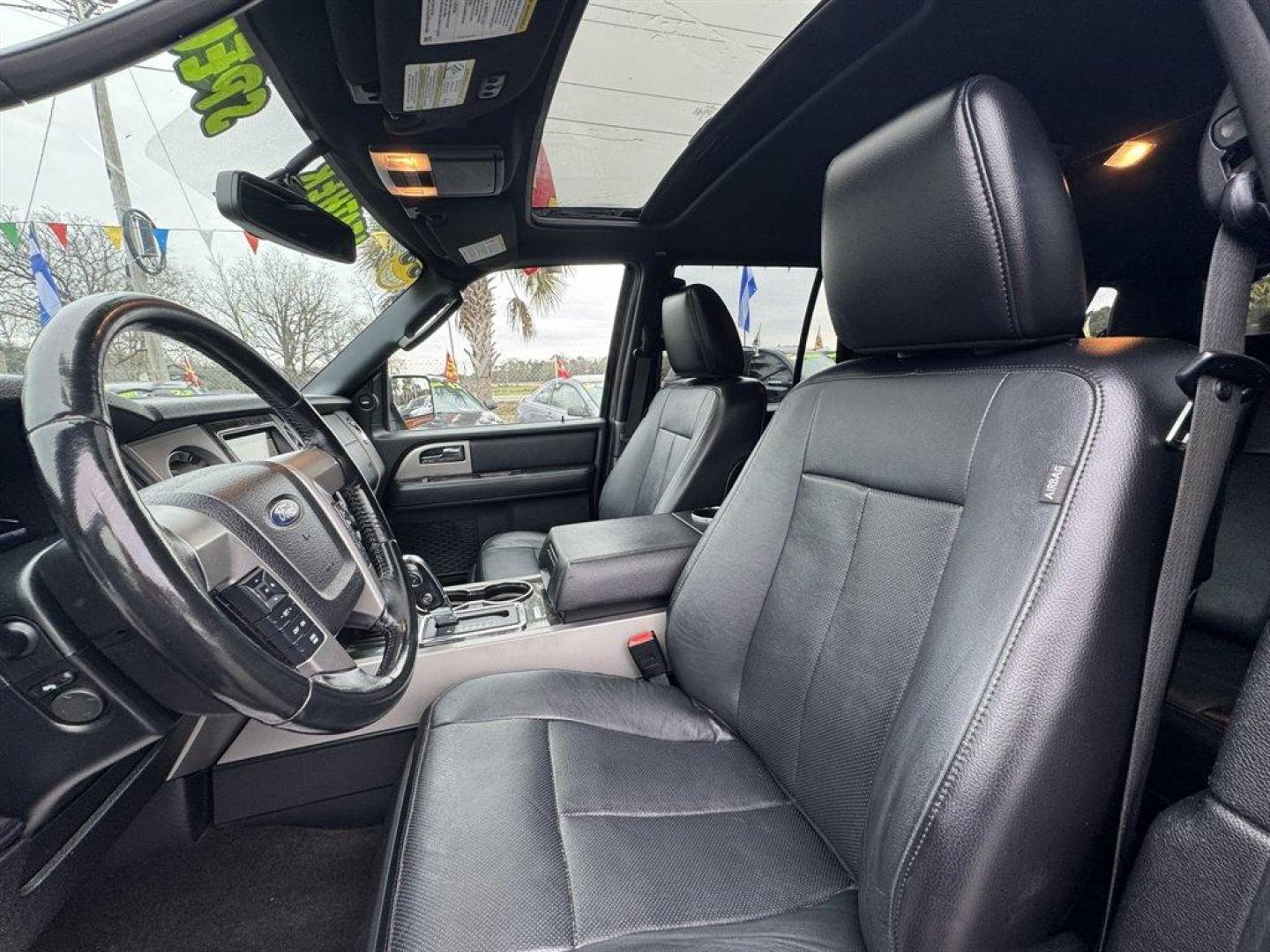 2017 Black /Black Ford Expedition EL (1FMJK1KT1HE) with an 3.5l V6 DI T/C Ecoboost 3 engine, Automatic transmission, located at 745 East Steele Rd., West Columbia, SC, 29170, (803) 755-9148, 33.927212, -81.148483 - Photo#23