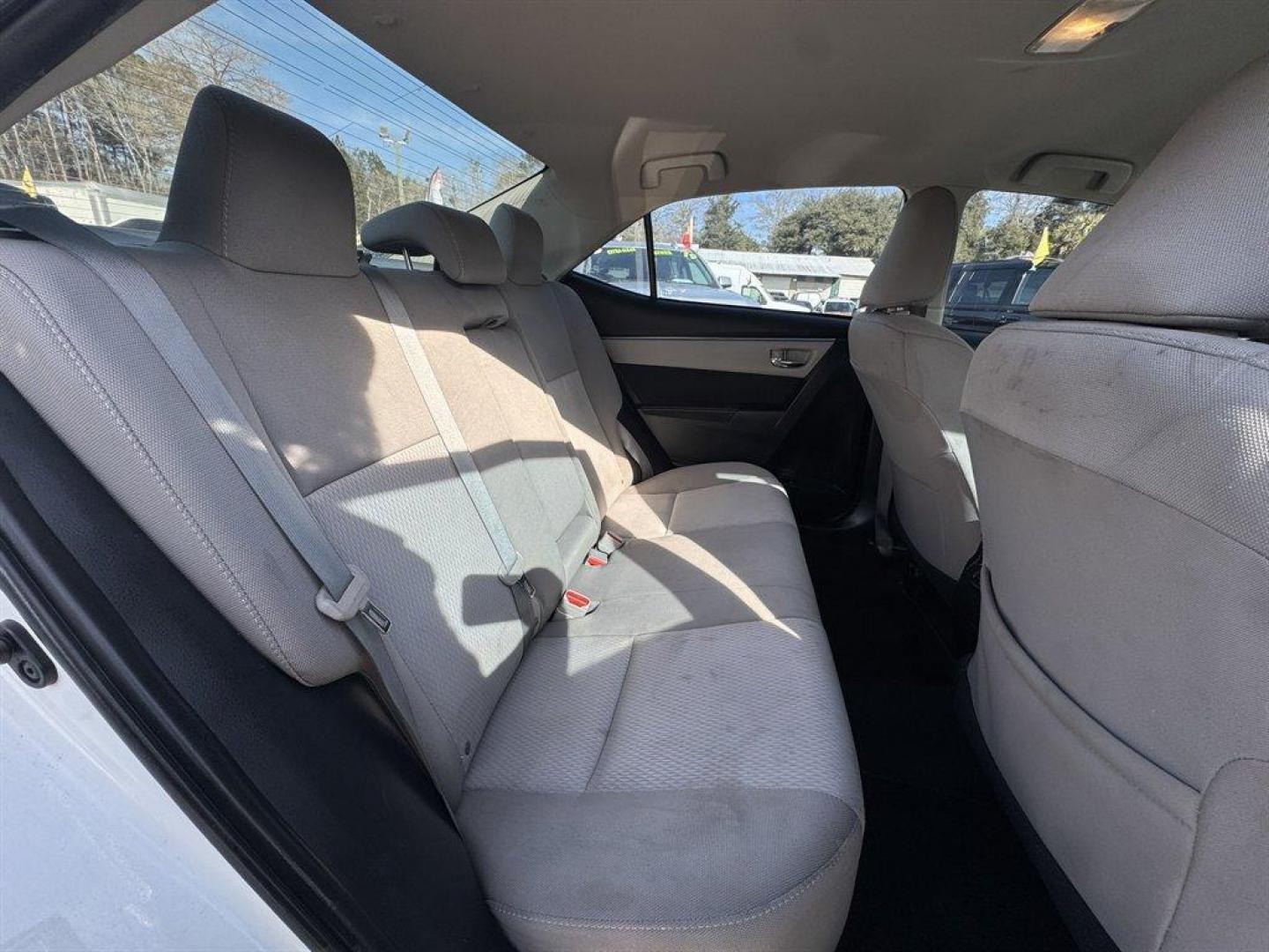 2015 White /Grey Toyota Corolla (2T1BURHE6FC) with an 1.8l I-4 EFI Dohc 1.8l engine, Automatic transmission, located at 745 East Steele Rd., West Columbia, SC, 29170, (803) 755-9148, 33.927212, -81.148483 - Photo#22