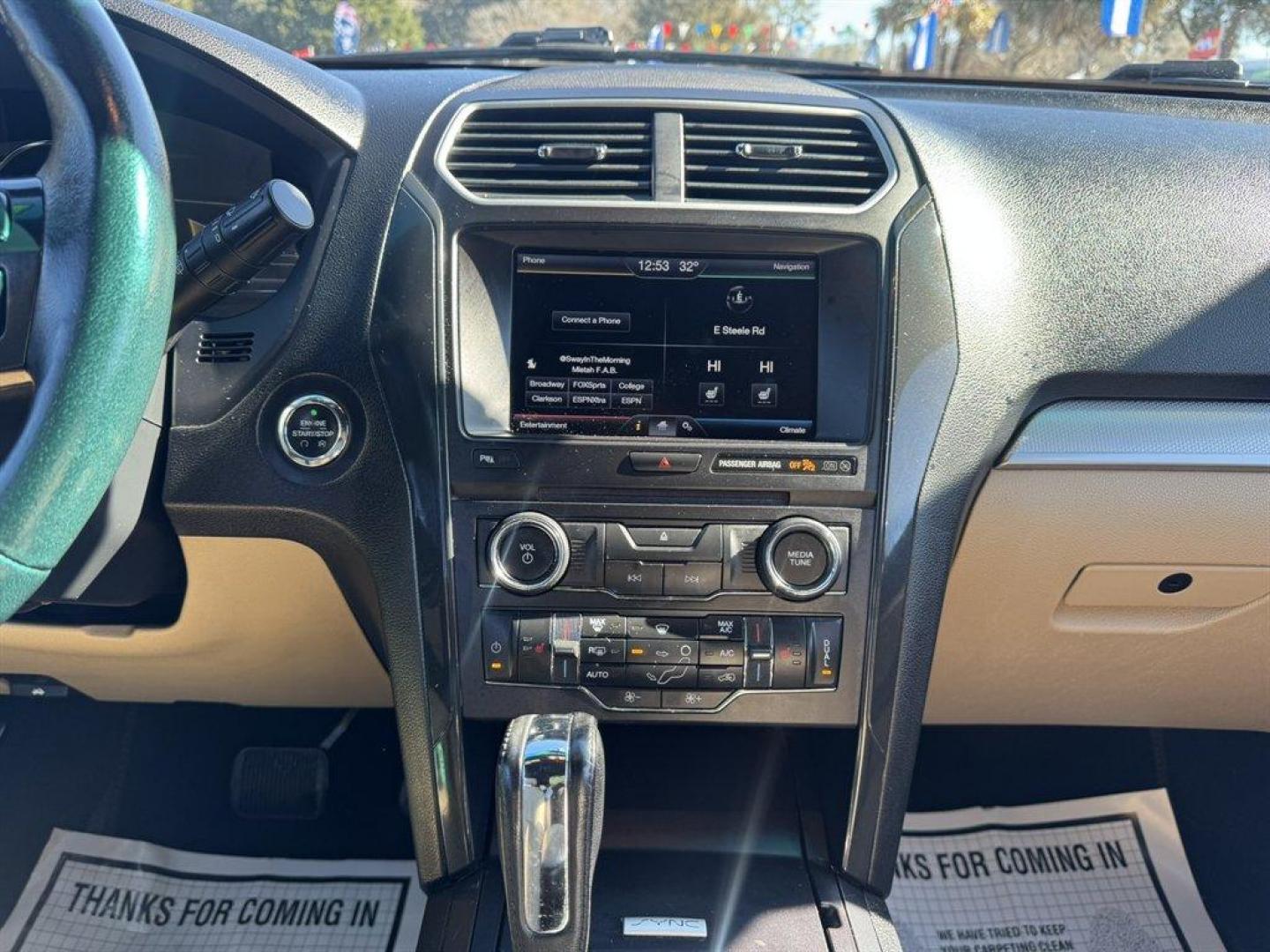 2016 Red /Taupe Ford Explorer (1FM5K7D84GG) with an 3.5l V6 Smpi TI-VCT 3.5l engine, Automatic transmission, located at 745 East Steele Rd., West Columbia, SC, 29170, (803) 755-9148, 33.927212, -81.148483 - Photo#12