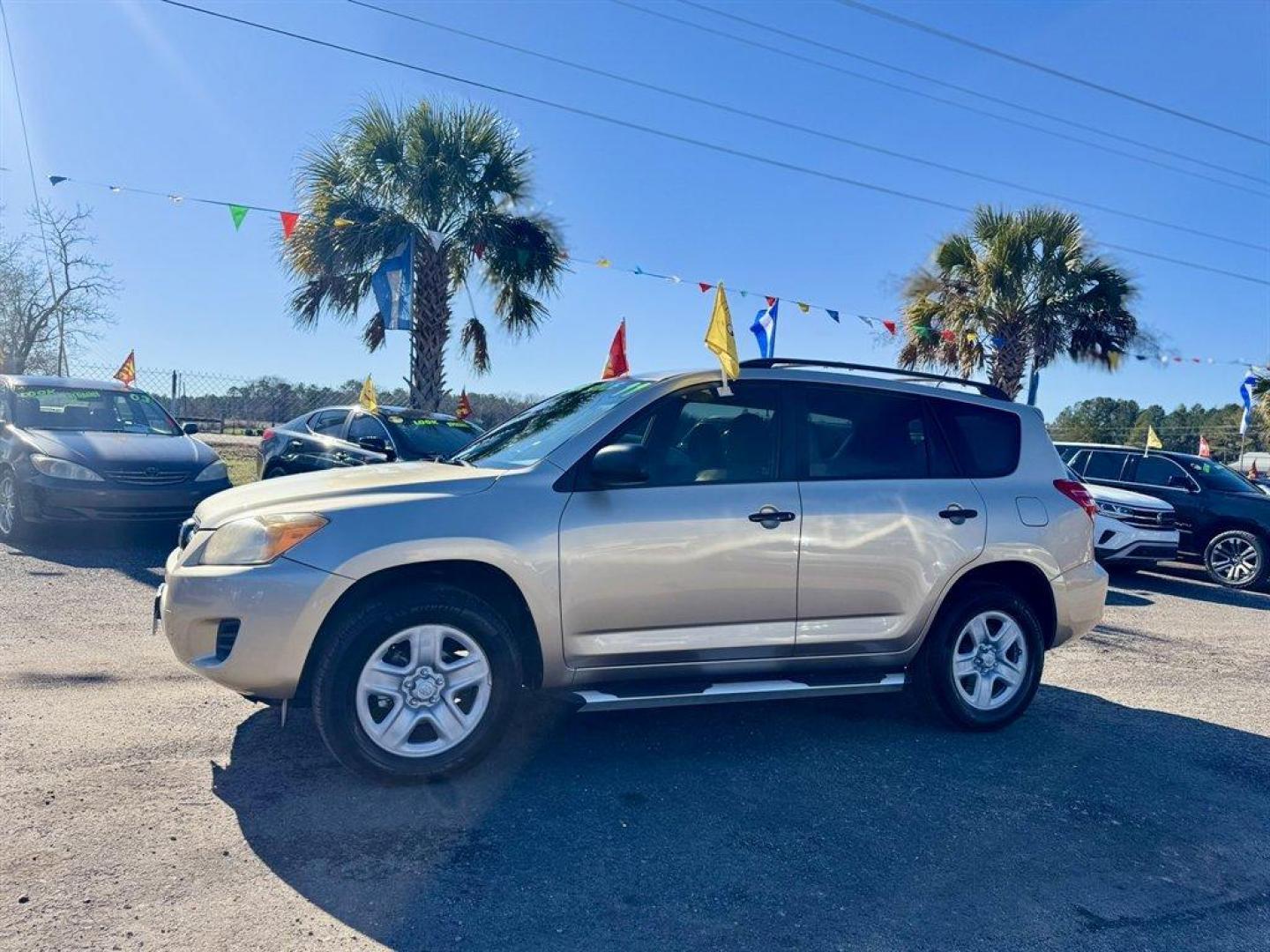 2011 Beige /Tan Toyota RAV4 (2T3ZF4DV0BW) with an 2.5l I-4 SFI Dohc VVT-I 2 engine, Automatic transmission, located at 745 East Steele Rd., West Columbia, SC, 29170, (803) 755-9148, 33.927212, -81.148483 - Photo#0