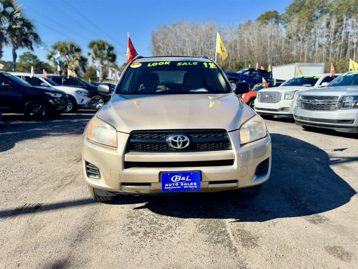 2011 Beige /Tan Toyota RAV4 (2T3ZF4DV0BW) with an 2.5l I-4 SFI Dohc VVT-I 2 engine, Automatic transmission, located at 745 East Steele Rd., West Columbia, SC, 29170, (803) 755-9148, 33.927212, -81.148483 - Photo#1