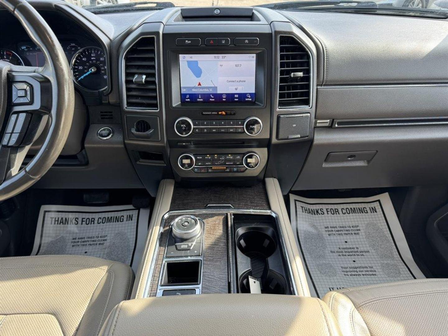 2019 Black /Grey Ford Expedition (1FMJU1KT2KE) with an 3.5l V6 DI T/C Ecoboost 3 engine, Automatic transmission, located at 745 East Steele Rd., West Columbia, SC, 29170, (803) 755-9148, 33.927212, -81.148483 - Photo#11