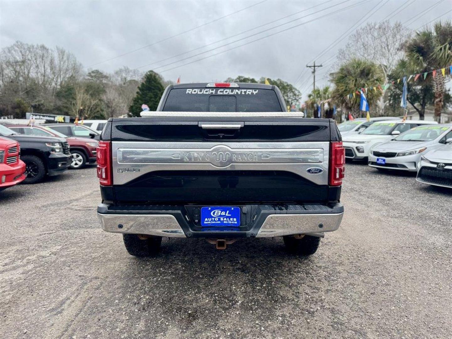 2015 Black /Brown Ford F150 (1FTEW1EG5FF) with an 3.5l V6 DI T/C Ecoboost 3 engine, Automatic transmission, located at 745 East Steele Rd., West Columbia, SC, 29170, (803) 755-9148, 33.927212, -81.148483 - Photo#4