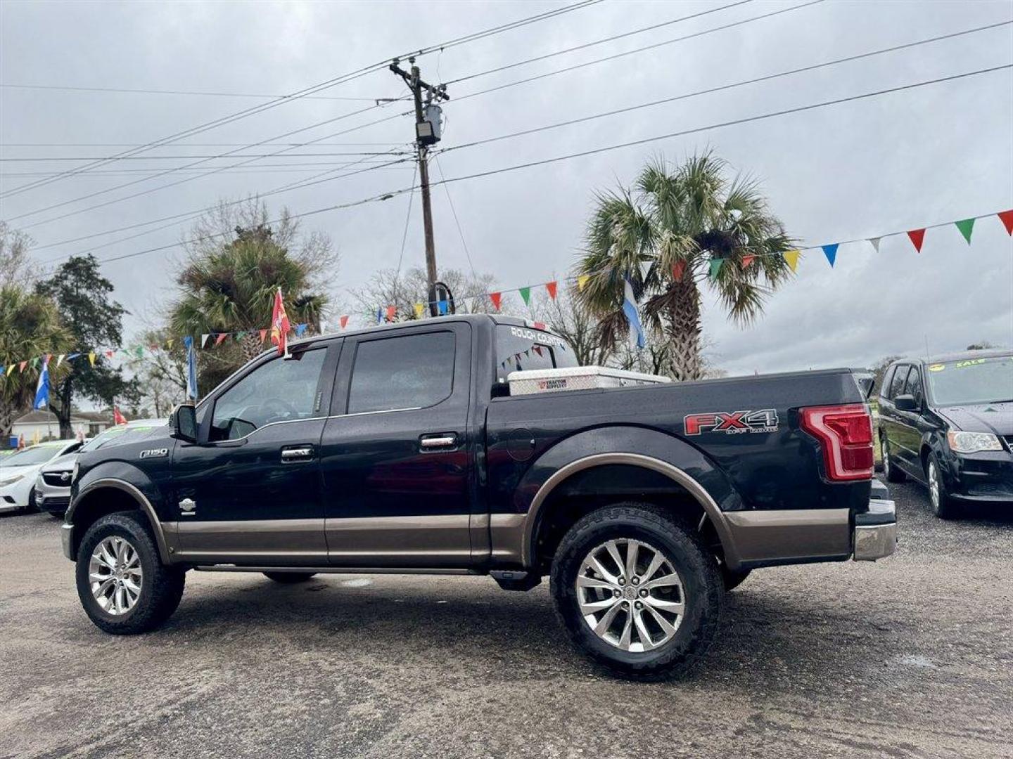 2015 Black /Brown Ford F150 (1FTEW1EG5FF) with an 3.5l V6 DI T/C Ecoboost 3 engine, Automatic transmission, located at 745 East Steele Rd., West Columbia, SC, 29170, (803) 755-9148, 33.927212, -81.148483 - Photo#5