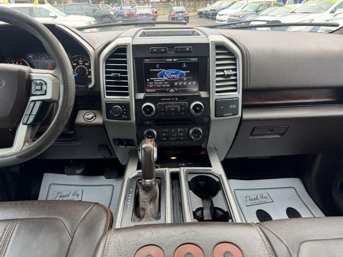 2015 Black /Brown Ford F150 (1FTEW1EG5FF) with an 3.5l V6 DI T/C Ecoboost 3 engine, Automatic transmission, located at 745 East Steele Rd., West Columbia, SC, 29170, (803) 755-9148, 33.927212, -81.148483 - Photo#11