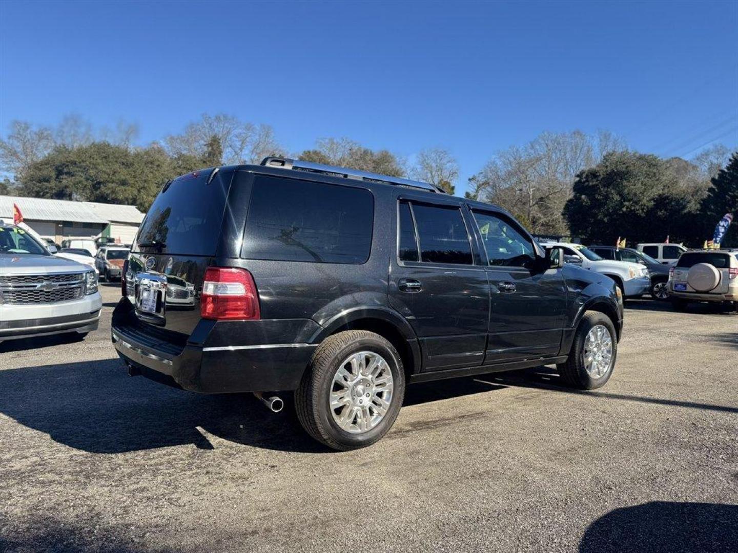 2011 Black /Black Ford Expedition (1FMJU1K56BE) with an 5.4l V8 Sohc Flex 5.4l engine, Automatic transmission, located at 745 East Steele Rd., West Columbia, SC, 29170, (803) 755-9148, 33.927212, -81.148483 - Photo#3