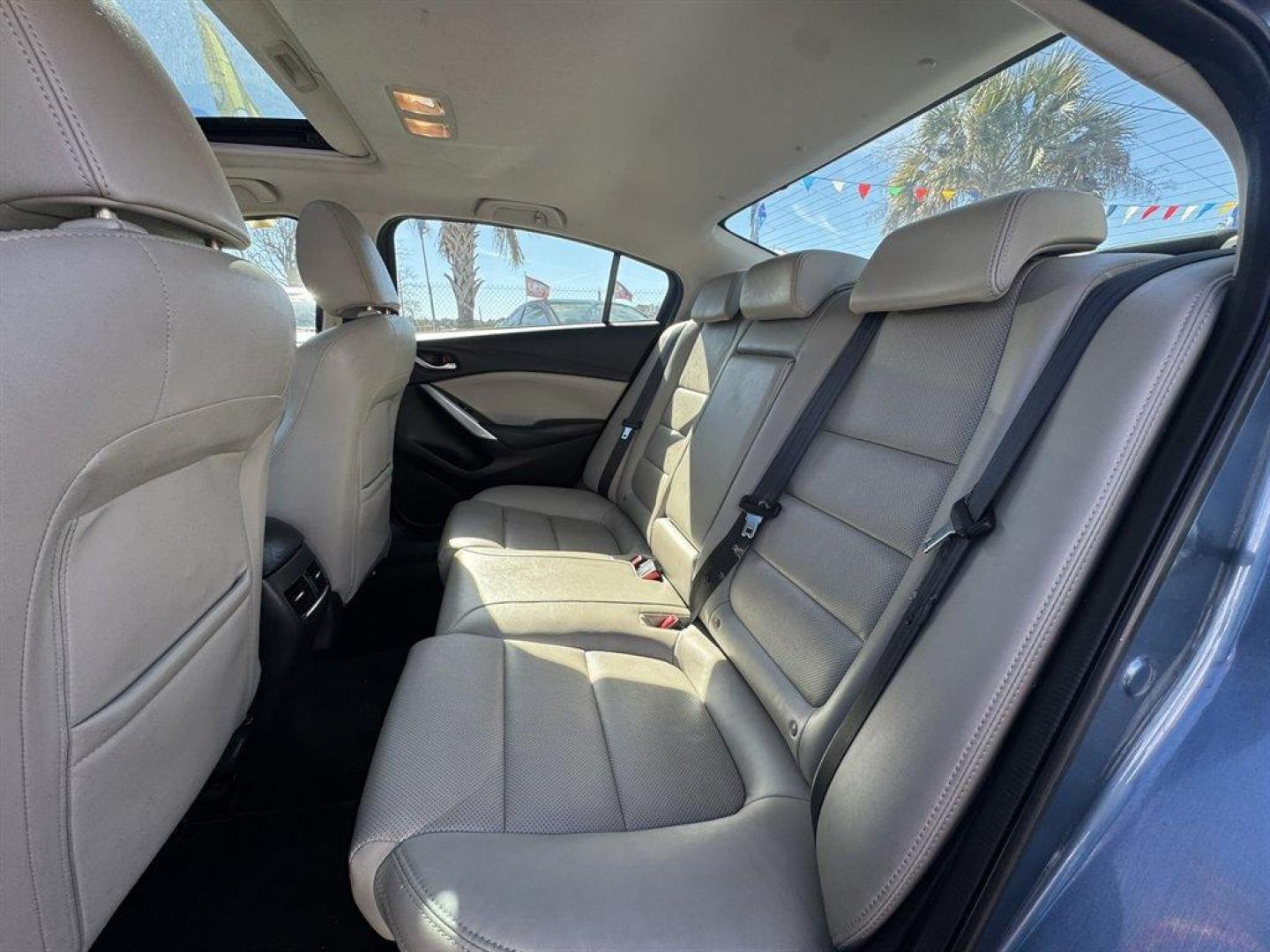 2016 Blue /Grey Mazda Mazda6 (JM1GJ1V59G1) with an 2.5l I-4 DI Dohc 2.5l engine, Automatic transmission, located at 745 East Steele Rd., West Columbia, SC, 29170, (803) 755-9148, 33.927212, -81.148483 - Photo#25