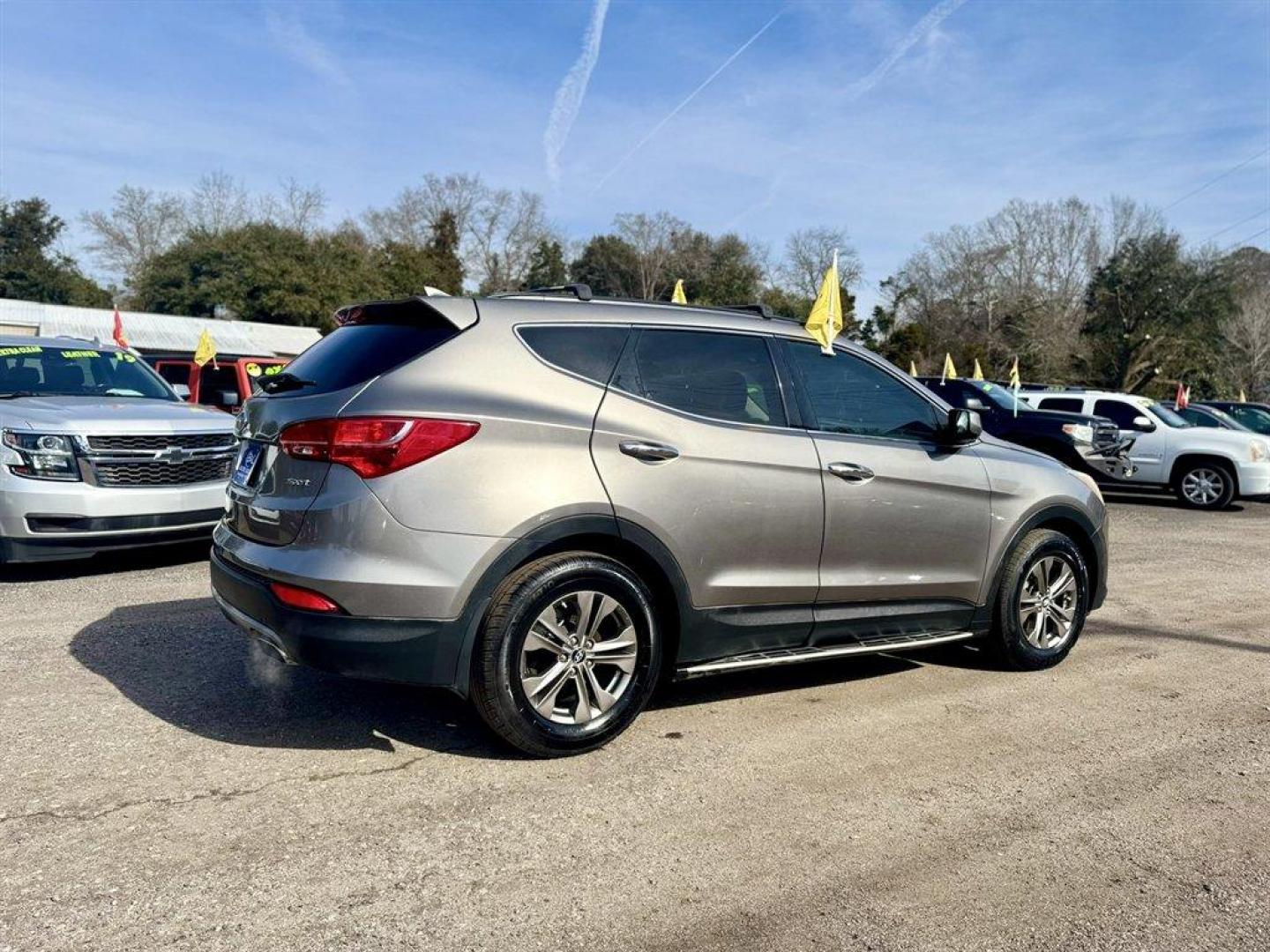 2014 Bronze /Grey Hyundai Santa FE Sport (5XYZU3LB6EG) with an 2.4l I-4 DI Dohc 2.4l engine, Automatic transmission, located at 745 East Steele Rd., West Columbia, SC, 29170, (803) 755-9148, 33.927212, -81.148483 - Photo#3