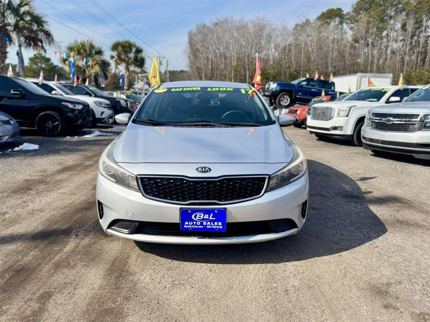 2017 Grey /Black Kia Forte (KNAFK5A82H5) with an 2.0l I-4 DI Dohc 2.0l engine, Automatic transmission, located at 745 East Steele Rd., West Columbia, SC, 29170, (803) 755-9148, 33.927212, -81.148483 - Photo#1