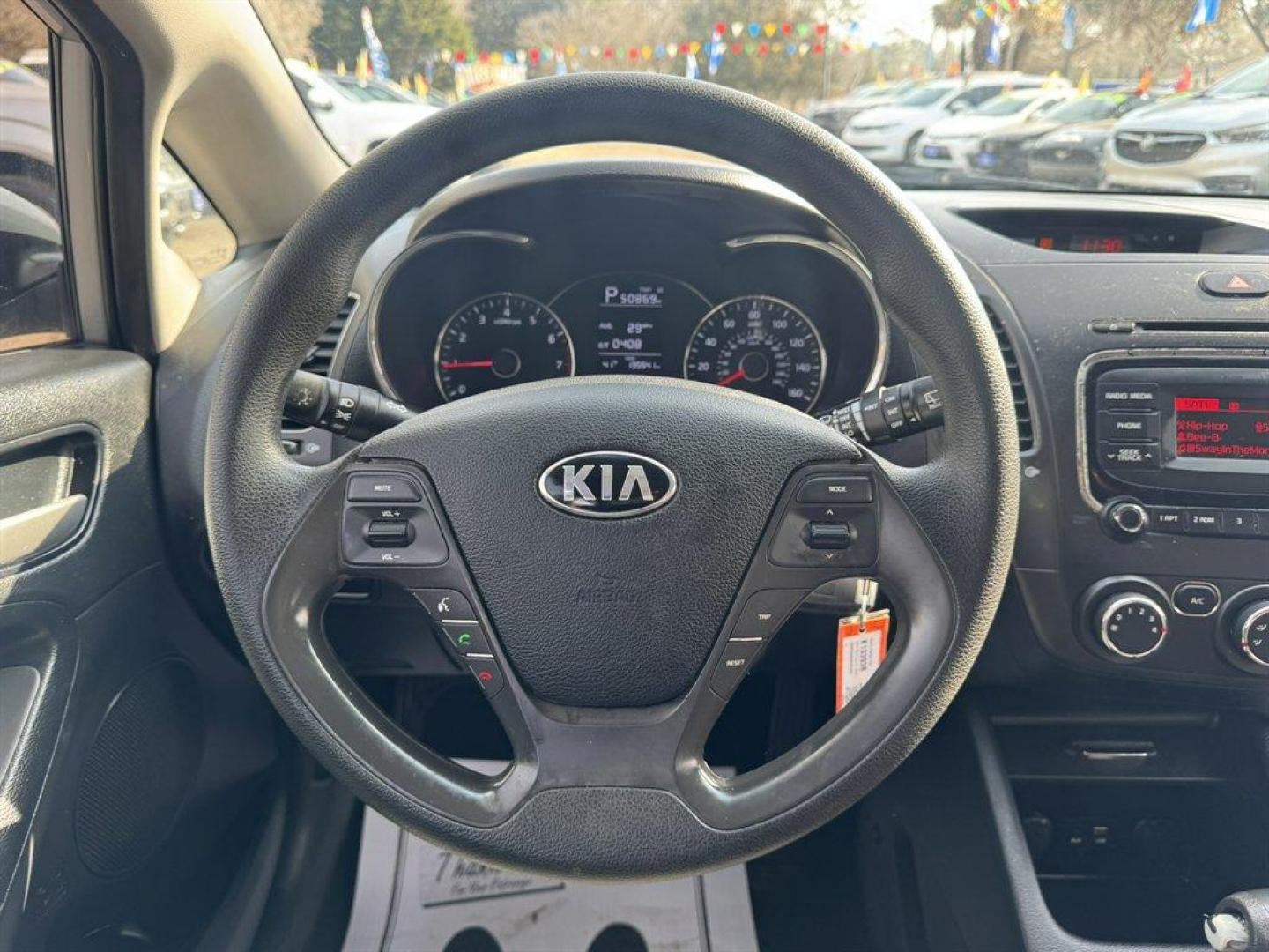 2017 Grey /Black Kia Forte (KNAFK5A82H5) with an 2.0l I-4 DI Dohc 2.0l engine, Automatic transmission, located at 745 East Steele Rd., West Columbia, SC, 29170, (803) 755-9148, 33.927212, -81.148483 - Photo#7