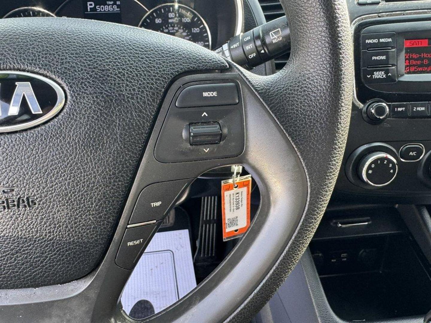 2017 Grey /Black Kia Forte (KNAFK5A82H5) with an 2.0l I-4 DI Dohc 2.0l engine, Automatic transmission, located at 745 East Steele Rd., West Columbia, SC, 29170, (803) 755-9148, 33.927212, -81.148483 - Photo#9