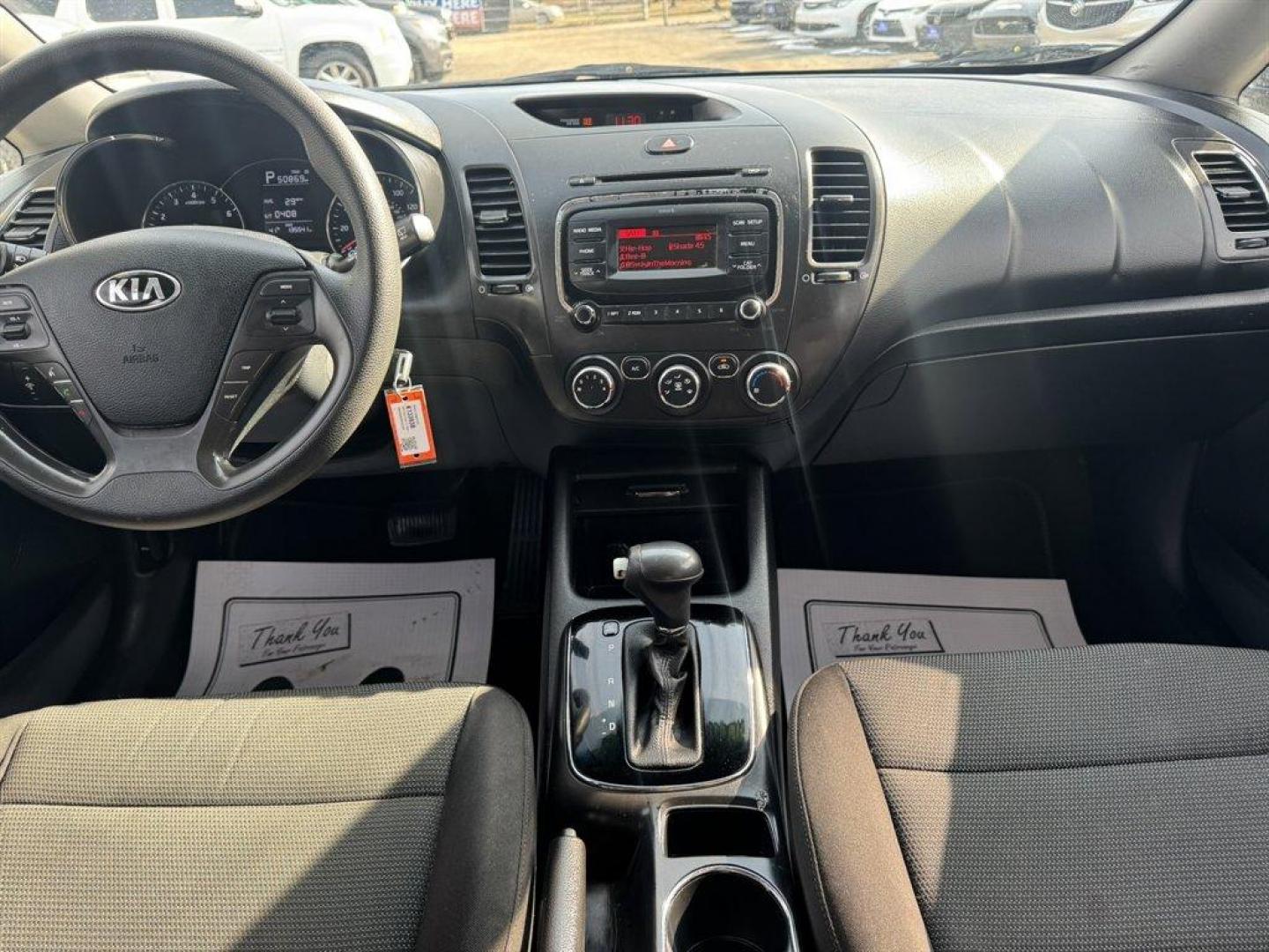 2017 Grey /Black Kia Forte (KNAFK5A82H5) with an 2.0l I-4 DI Dohc 2.0l engine, Automatic transmission, located at 745 East Steele Rd., West Columbia, SC, 29170, (803) 755-9148, 33.927212, -81.148483 - Photo#11