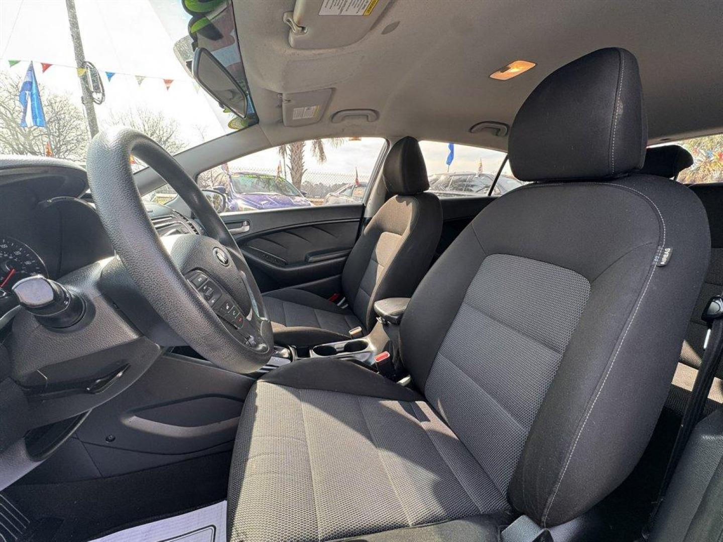 2017 Grey /Black Kia Forte (KNAFK5A82H5) with an 2.0l I-4 DI Dohc 2.0l engine, Automatic transmission, located at 745 East Steele Rd., West Columbia, SC, 29170, (803) 755-9148, 33.927212, -81.148483 - Photo#17