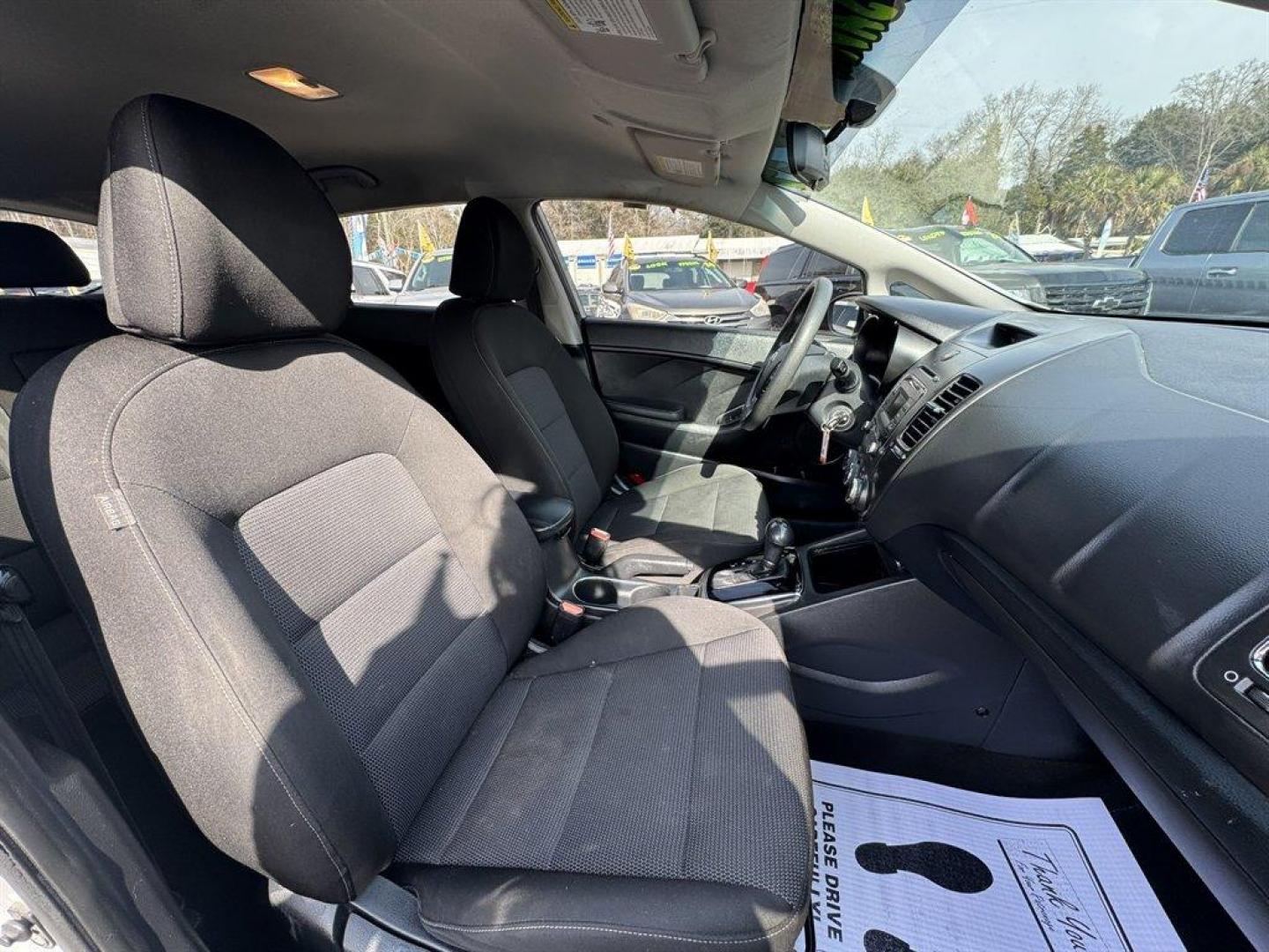 2017 Grey /Black Kia Forte (KNAFK5A82H5) with an 2.0l I-4 DI Dohc 2.0l engine, Automatic transmission, located at 745 East Steele Rd., West Columbia, SC, 29170, (803) 755-9148, 33.927212, -81.148483 - Photo#23