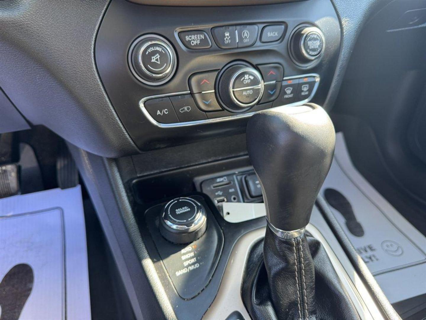 2016 White /Black Jeep Cherokee (1C4PJMDS7GW) with an 3.2l V6 Smpi Dohc 3.2l engine, Automatic transmission, located at 745 East Steele Rd., West Columbia, SC, 29170, (803) 755-9148, 33.927212, -81.148483 - Photo#15