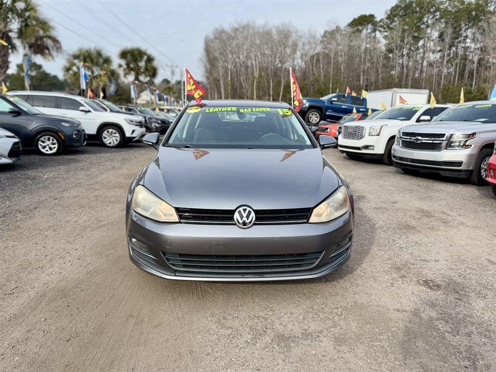 2015 Grey /Black Volkswagen Golf (3VW217AU4FM) with an 1.8l I-4 DI Dohc T/C 1.8l engine, Automatic transmission, located at 745 East Steele Rd., West Columbia, SC, 29170, (803) 755-9148, 33.927212, -81.148483 - Photo#1