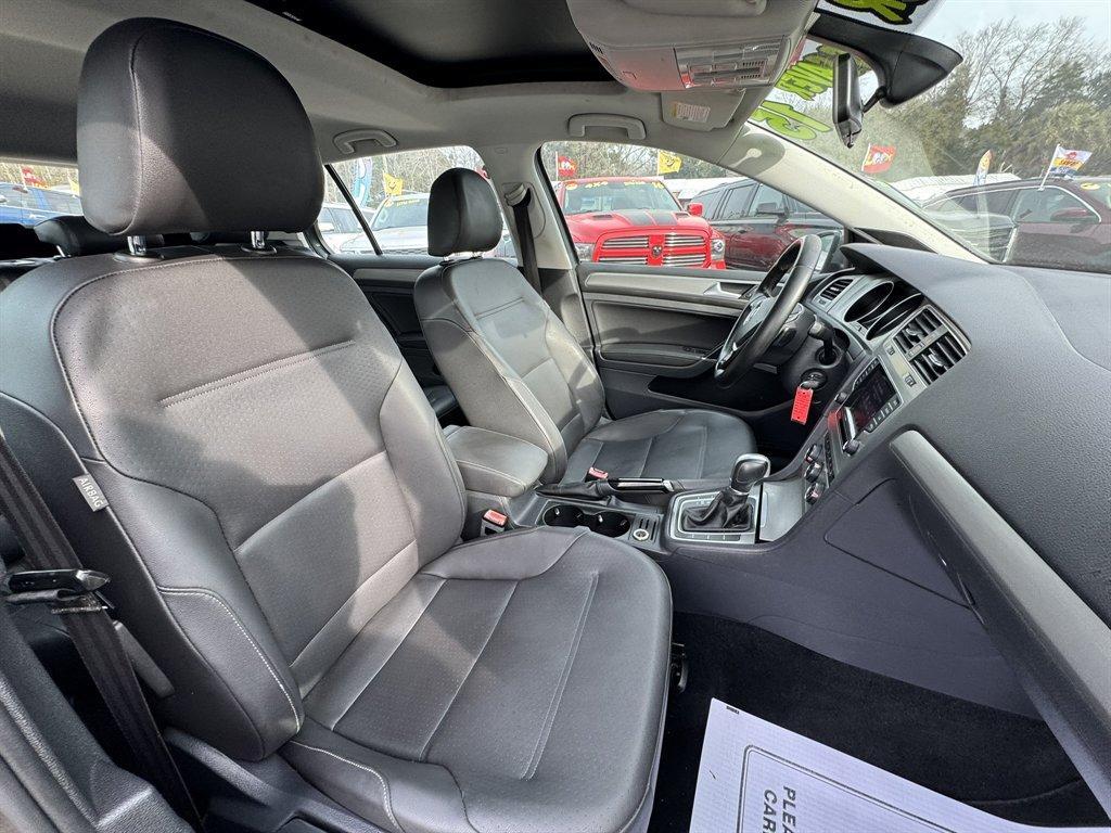 2015 Grey /Black Volkswagen Golf (3VW217AU4FM) with an 1.8l I-4 DI Dohc T/C 1.8l engine, Automatic transmission, located at 745 East Steele Rd., West Columbia, SC, 29170, (803) 755-9148, 33.927212, -81.148483 - Photo#22