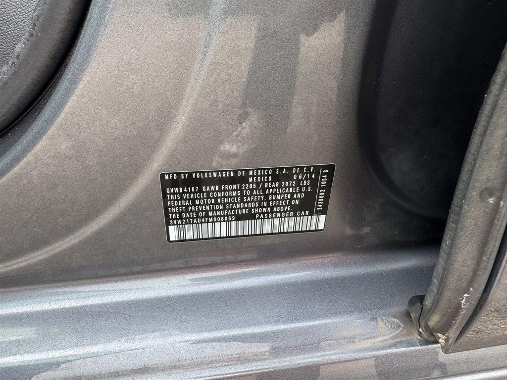 2015 Grey /Black Volkswagen Golf (3VW217AU4FM) with an 1.8l I-4 DI Dohc T/C 1.8l engine, Automatic transmission, located at 745 East Steele Rd., West Columbia, SC, 29170, (803) 755-9148, 33.927212, -81.148483 - Photo#29