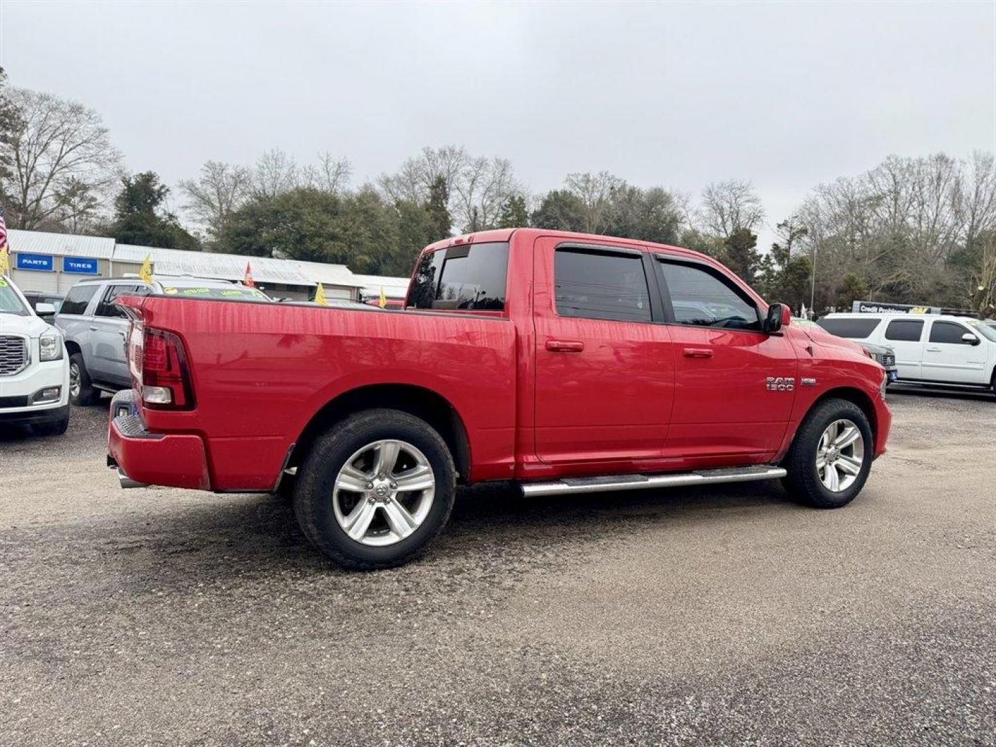 2014 Red /Black Ram 1500 (1C6RR6MT3ES) with an 5.7l V8 Smpi Hemi 5.7l engine, Automatic transmission, located at 745 East Steele Rd., West Columbia, SC, 29170, (803) 755-9148, 33.927212, -81.148483 - Photo#3