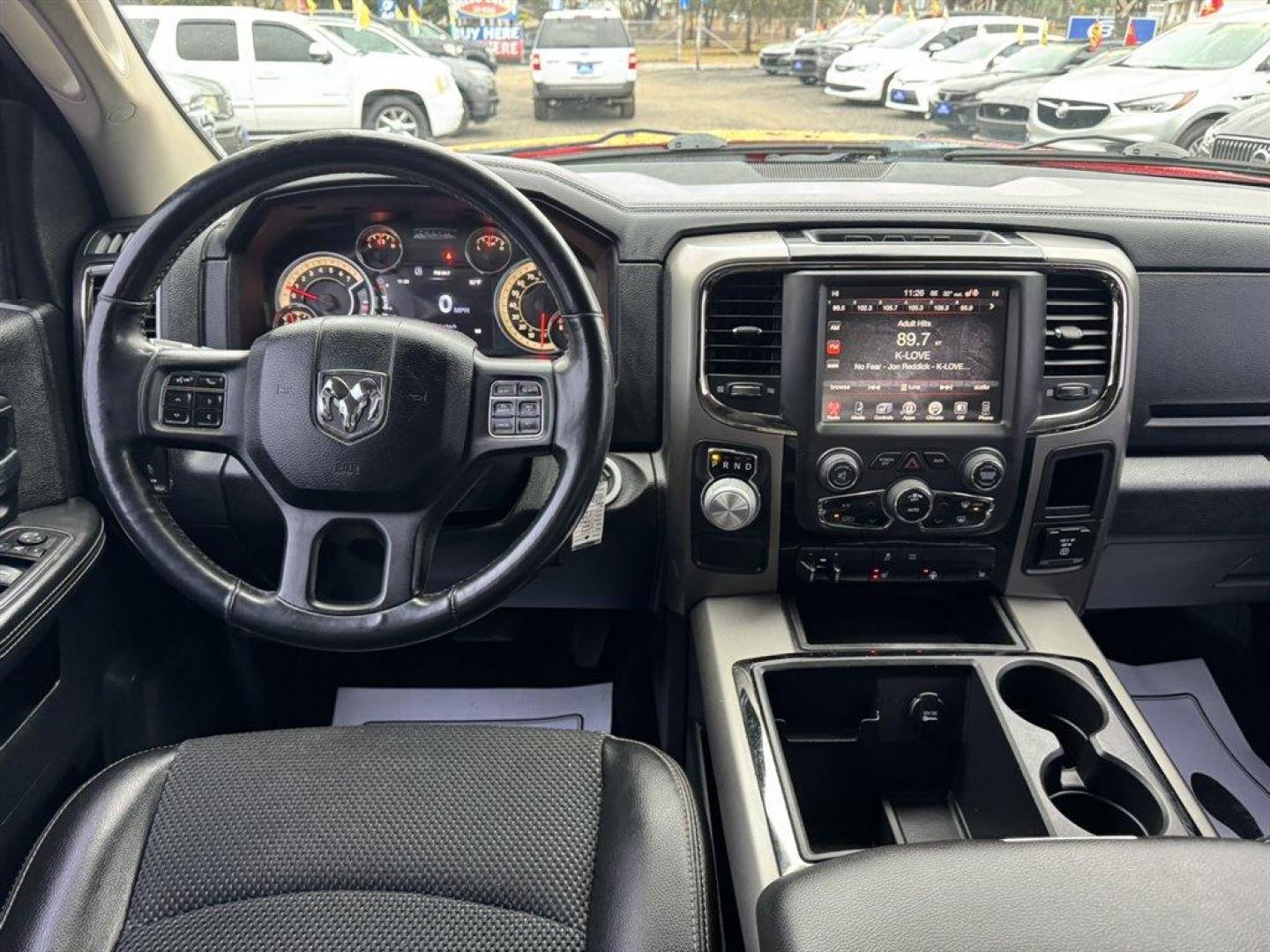 2014 Red /Black Ram 1500 (1C6RR6MT3ES) with an 5.7l V8 Smpi Hemi 5.7l engine, Automatic transmission, located at 745 East Steele Rd., West Columbia, SC, 29170, (803) 755-9148, 33.927212, -81.148483 - Photo#6