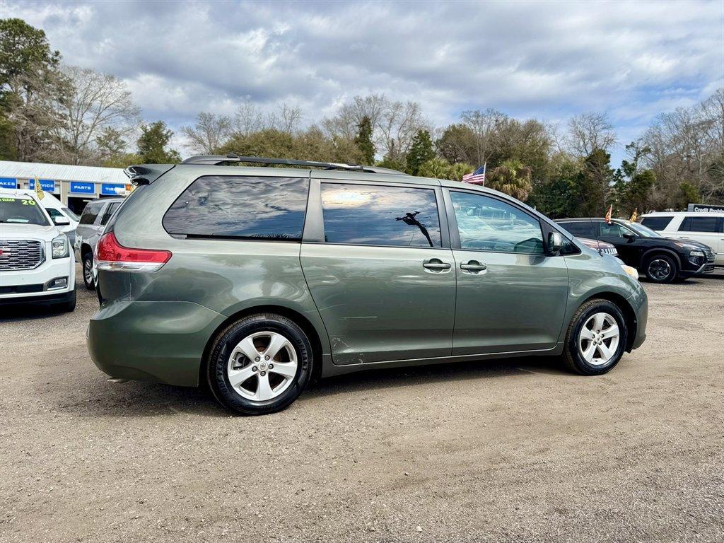 2013 Green /Grey Toyota Sienna (5TDKK3DC6DS) with an 3.5l V6 EFI Dohc 3.5l engine, Automatic transmission, located at 745 East Steele Rd., West Columbia, SC, 29170, (803) 755-9148, 33.927212, -81.148483 - Photo#3