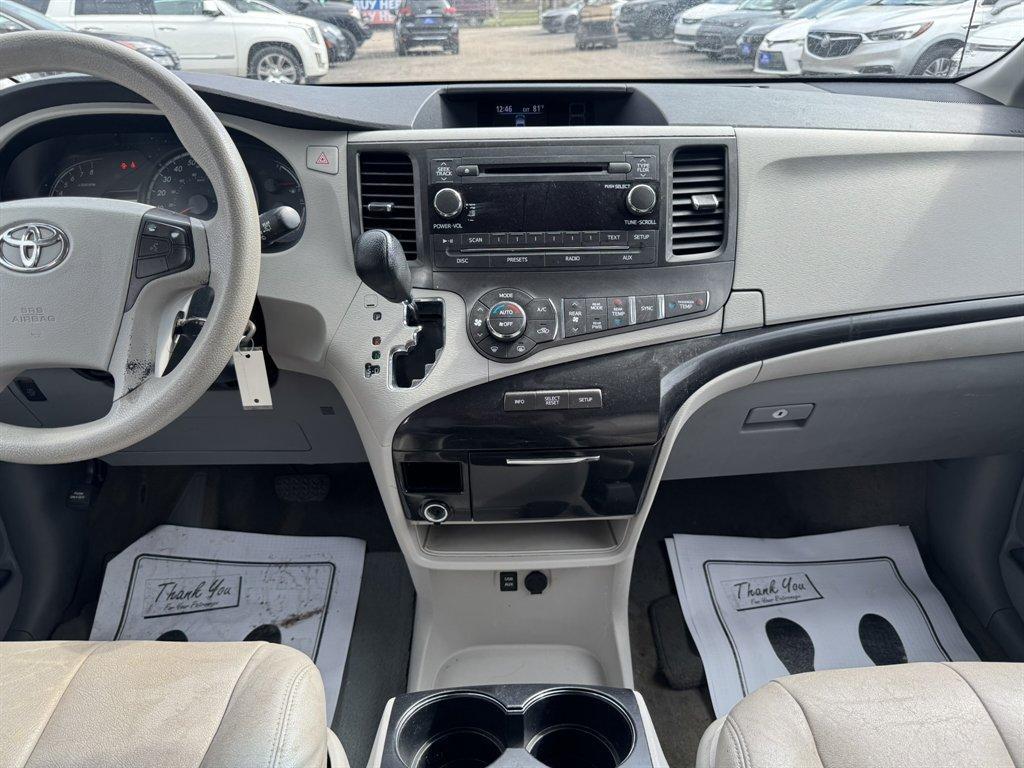 2013 Green /Grey Toyota Sienna (5TDKK3DC6DS) with an 3.5l V6 EFI Dohc 3.5l engine, Automatic transmission, located at 745 East Steele Rd., West Columbia, SC, 29170, (803) 755-9148, 33.927212, -81.148483 - Photo#11