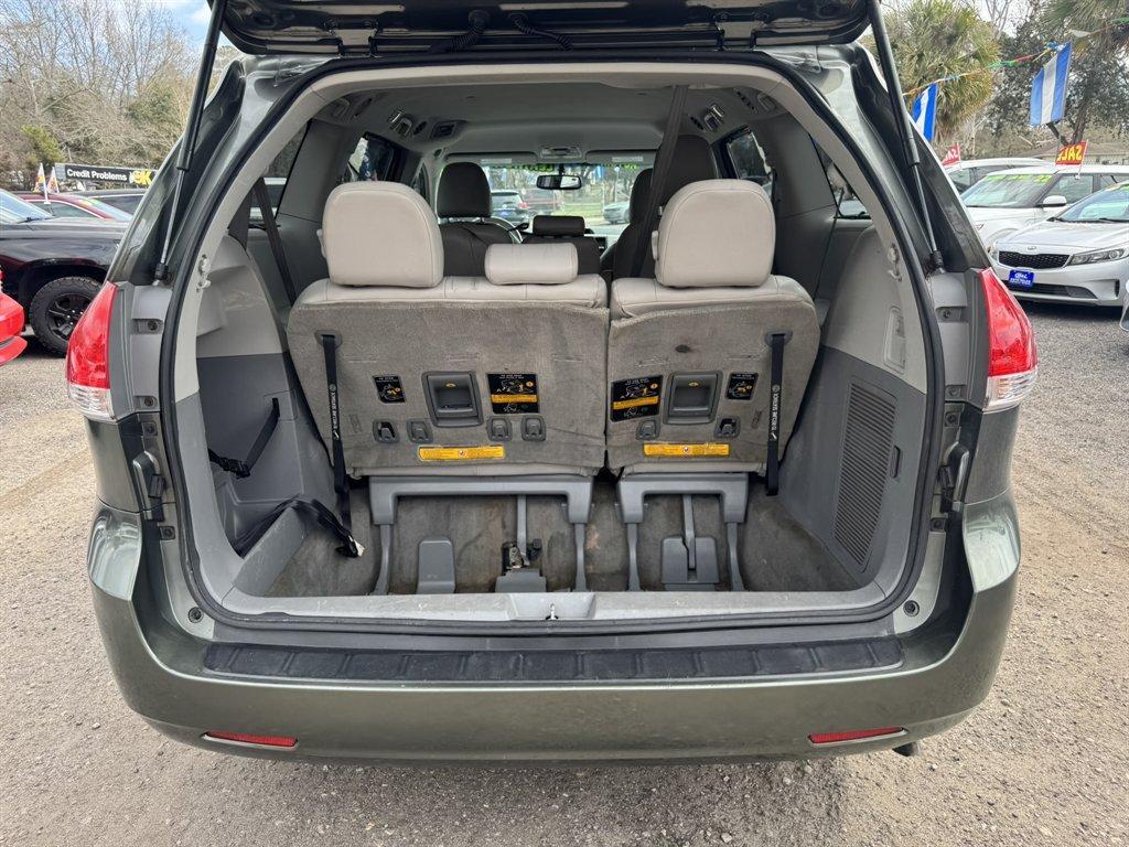 2013 Green /Grey Toyota Sienna (5TDKK3DC6DS) with an 3.5l V6 EFI Dohc 3.5l engine, Automatic transmission, located at 745 East Steele Rd., West Columbia, SC, 29170, (803) 755-9148, 33.927212, -81.148483 - Photo#23