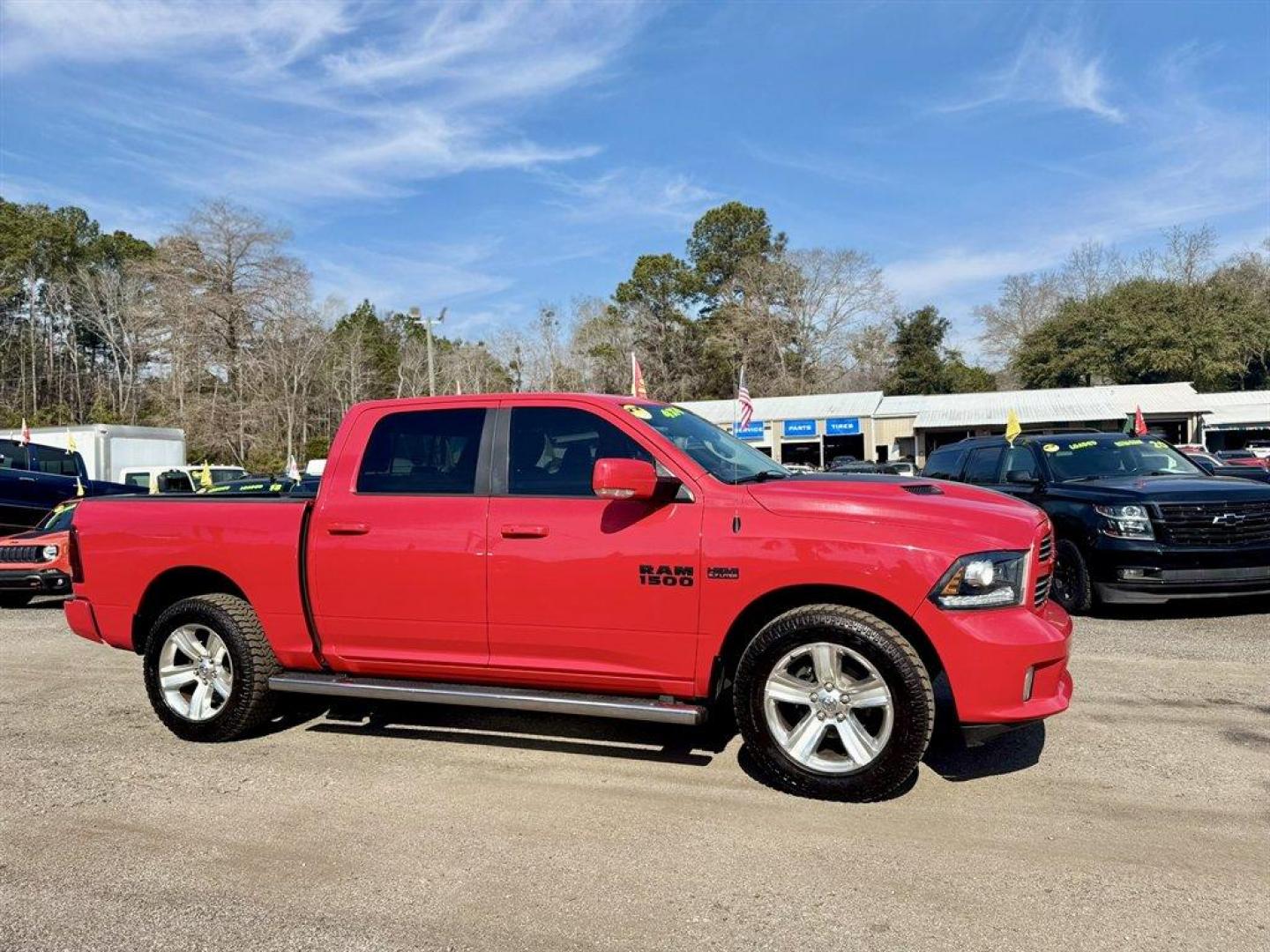 2016 Red /Black Ram 1500 (1C6RR7MT4GS) with an 5.7l V8 Smpi Hemi 5.7l engine, Automatic transmission, located at 745 East Steele Rd., West Columbia, SC, 29170, (803) 755-9148, 33.927212, -81.148483 - Photo#2
