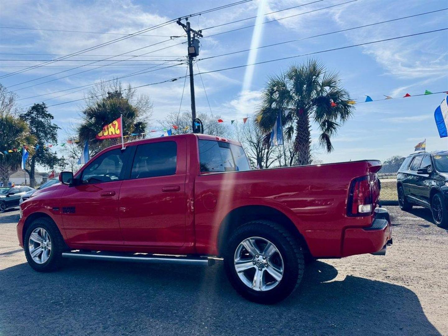 2016 Red /Black Ram 1500 (1C6RR7MT4GS) with an 5.7l V8 Smpi Hemi 5.7l engine, Automatic transmission, located at 745 East Steele Rd., West Columbia, SC, 29170, (803) 755-9148, 33.927212, -81.148483 - Photo#5