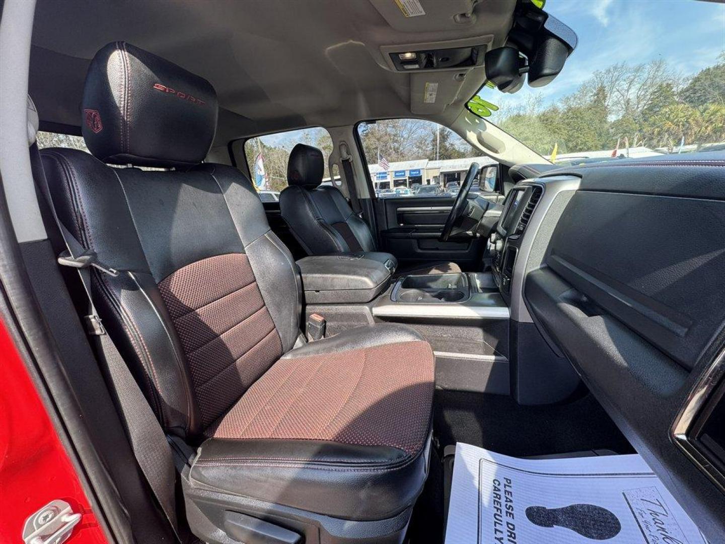 2016 Red /Black Ram 1500 (1C6RR7MT4GS) with an 5.7l V8 Smpi Hemi 5.7l engine, Automatic transmission, located at 745 East Steele Rd., West Columbia, SC, 29170, (803) 755-9148, 33.927212, -81.148483 - Photo#27