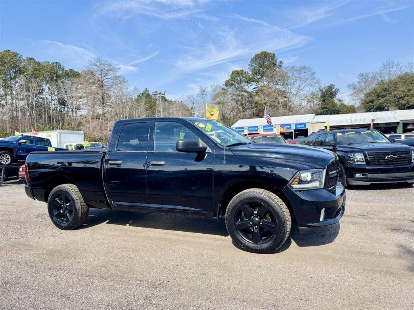2014 Black /Black Ram 1500 (1C6RR7FT4ES) with an 5.7l V8 Smpi Hemi 5.7l engine, Automatic transmission, located at 745 East Steele Rd., West Columbia, SC, 29170, (803) 755-9148, 33.927212, -81.148483 - Photo#2