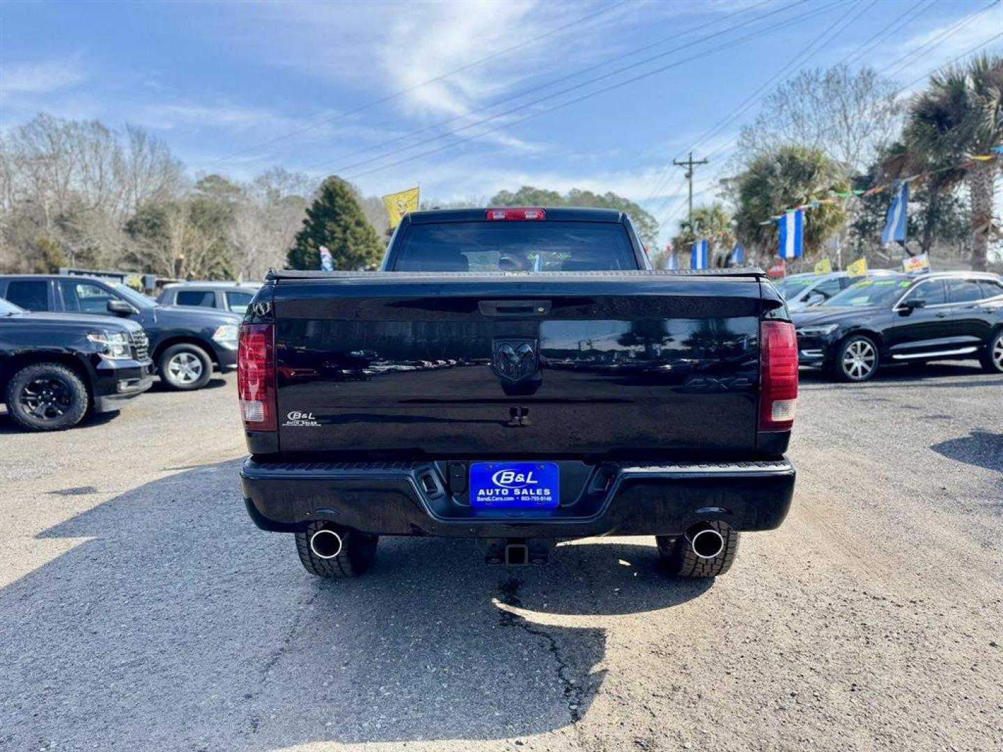 2014 Black /Black Ram 1500 (1C6RR7FT4ES) with an 5.7l V8 Smpi Hemi 5.7l engine, Automatic transmission, located at 745 East Steele Rd., West Columbia, SC, 29170, (803) 755-9148, 33.927212, -81.148483 - Photo#4