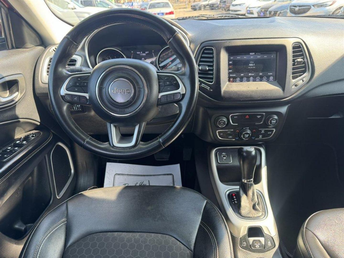 2021 Red /Black Jeep Compass (3C4NJCBB5MT) with an 2.4l I-4 MPI Sohc 2.4l engine, Automatic transmission, located at 745 East Steele Rd., West Columbia, SC, 29170, (803) 755-9148, 33.927212, -81.148483 - Photo#6