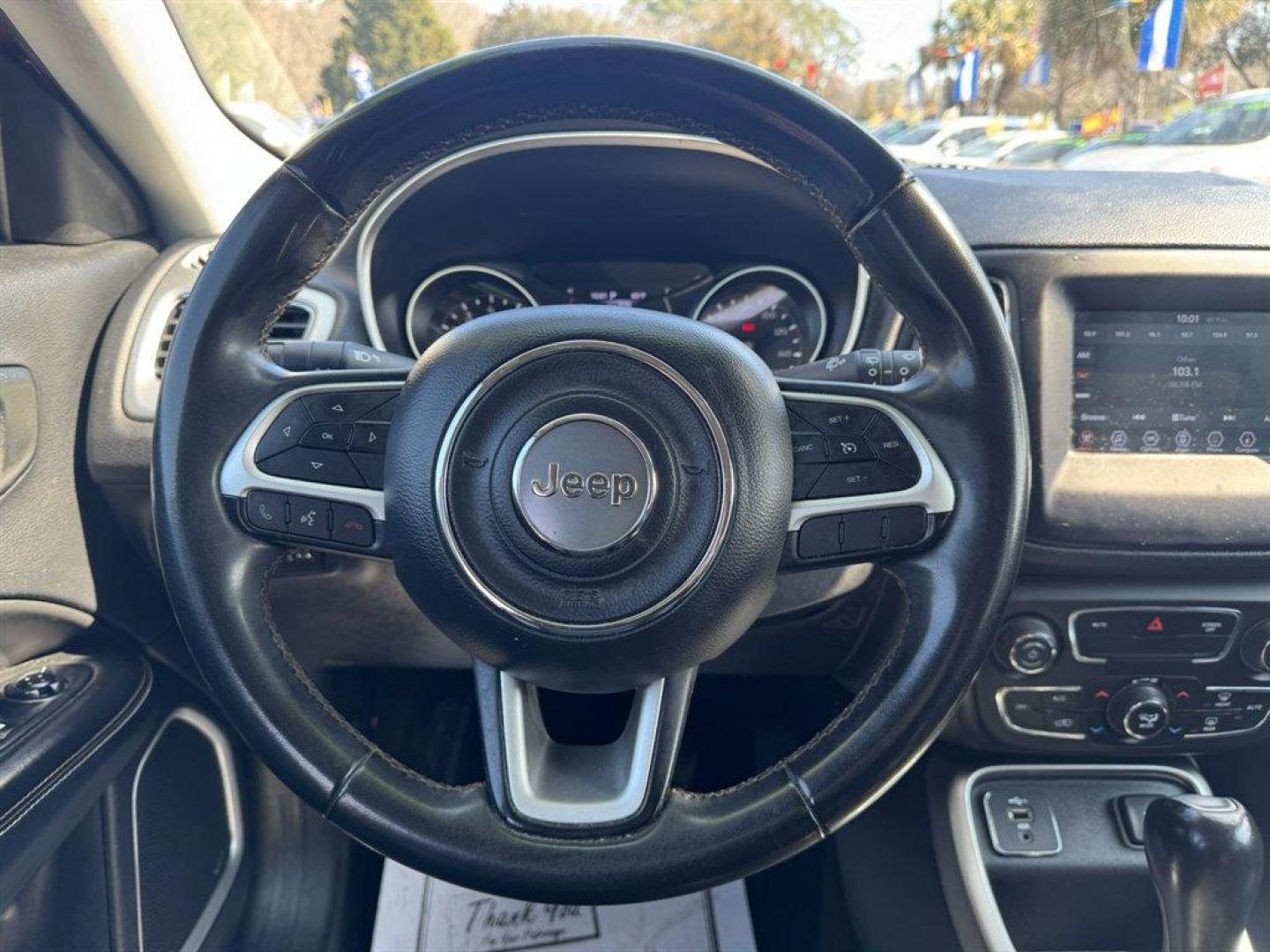 2021 Red /Black Jeep Compass (3C4NJCBB5MT) with an 2.4l I-4 MPI Sohc 2.4l engine, Automatic transmission, located at 745 East Steele Rd., West Columbia, SC, 29170, (803) 755-9148, 33.927212, -81.148483 - Photo#7