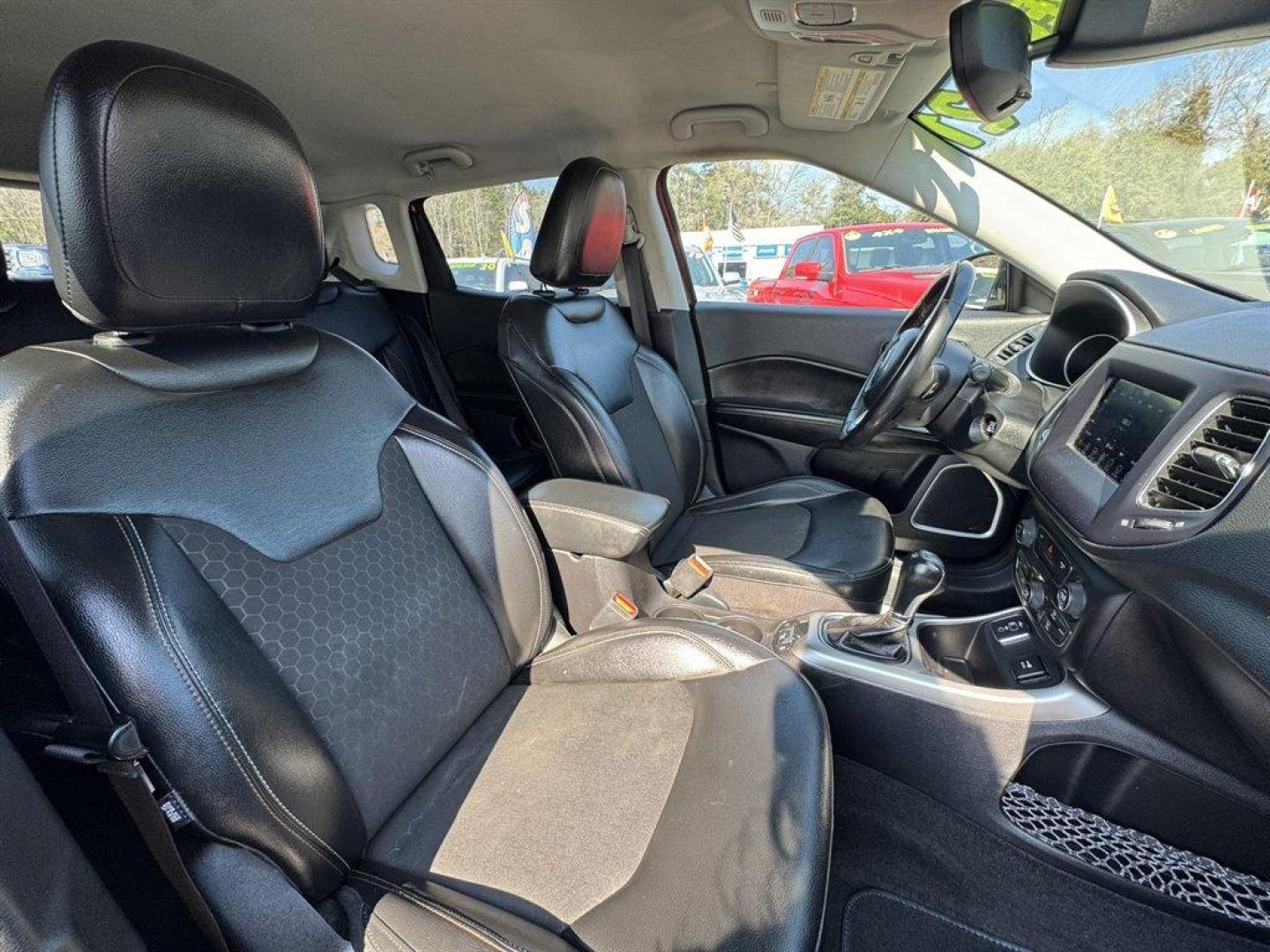 2021 Red /Black Jeep Compass (3C4NJCBB5MT) with an 2.4l I-4 MPI Sohc 2.4l engine, Automatic transmission, located at 745 East Steele Rd., West Columbia, SC, 29170, (803) 755-9148, 33.927212, -81.148483 - Photo#24