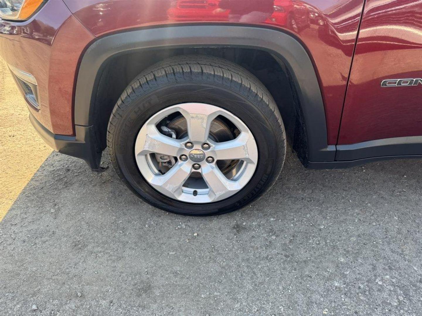 2021 Red /Black Jeep Compass (3C4NJCBB5MT) with an 2.4l I-4 MPI Sohc 2.4l engine, Automatic transmission, located at 745 East Steele Rd., West Columbia, SC, 29170, (803) 755-9148, 33.927212, -81.148483 - Photo#30