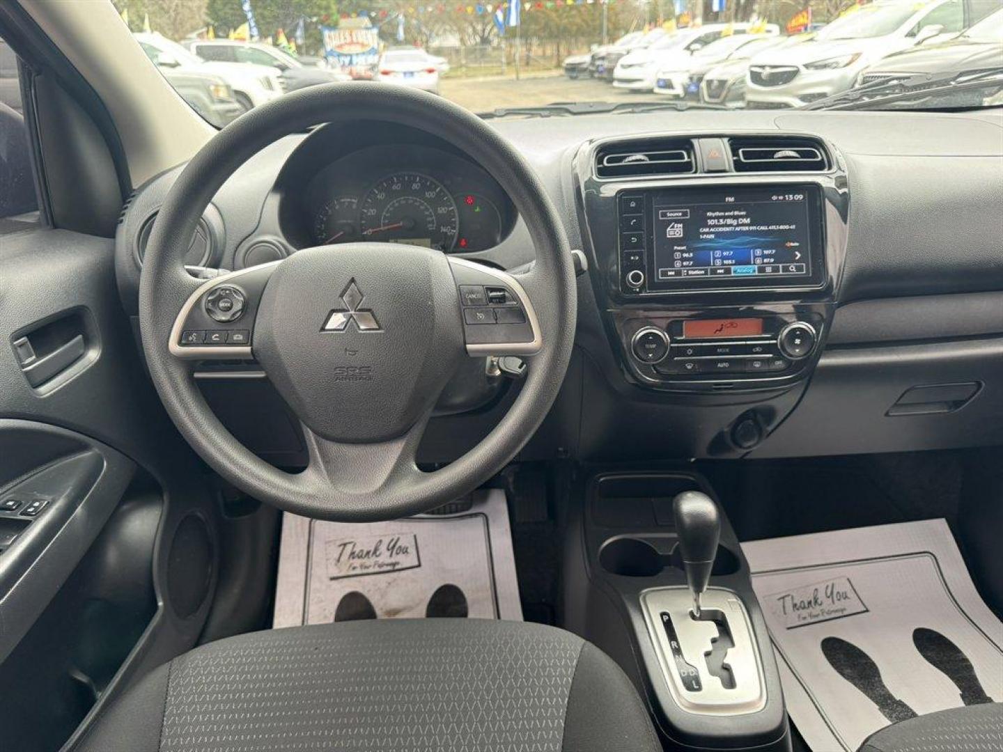 2024 Burgundy /Grey Mitsubishi Mirage G4 (ML32FUFJ1RH) with an 1.2l I-3 ECI-Multi Dohc 1 engine, Automatic transmission, located at 745 East Steele Rd., West Columbia, SC, 29170, (803) 755-9148, 33.927212, -81.148483 - Photo#6