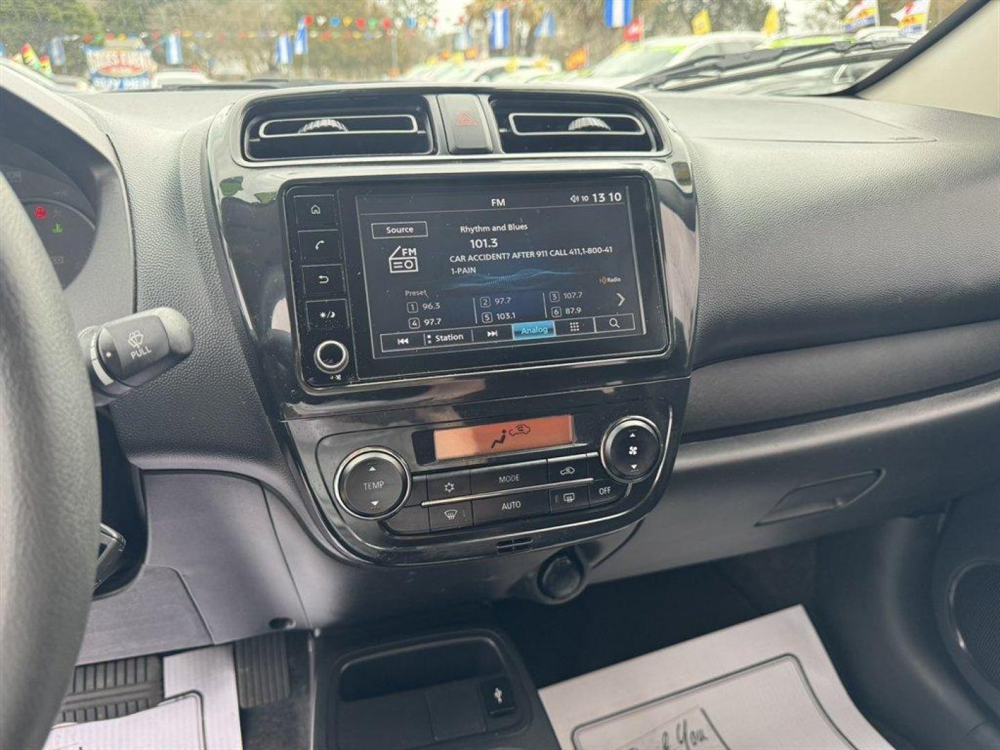 2024 Burgundy /Grey Mitsubishi Mirage G4 (ML32FUFJ1RH) with an 1.2l I-3 ECI-Multi Dohc 1 engine, Automatic transmission, located at 745 East Steele Rd., West Columbia, SC, 29170, (803) 755-9148, 33.927212, -81.148483 - Photo#12