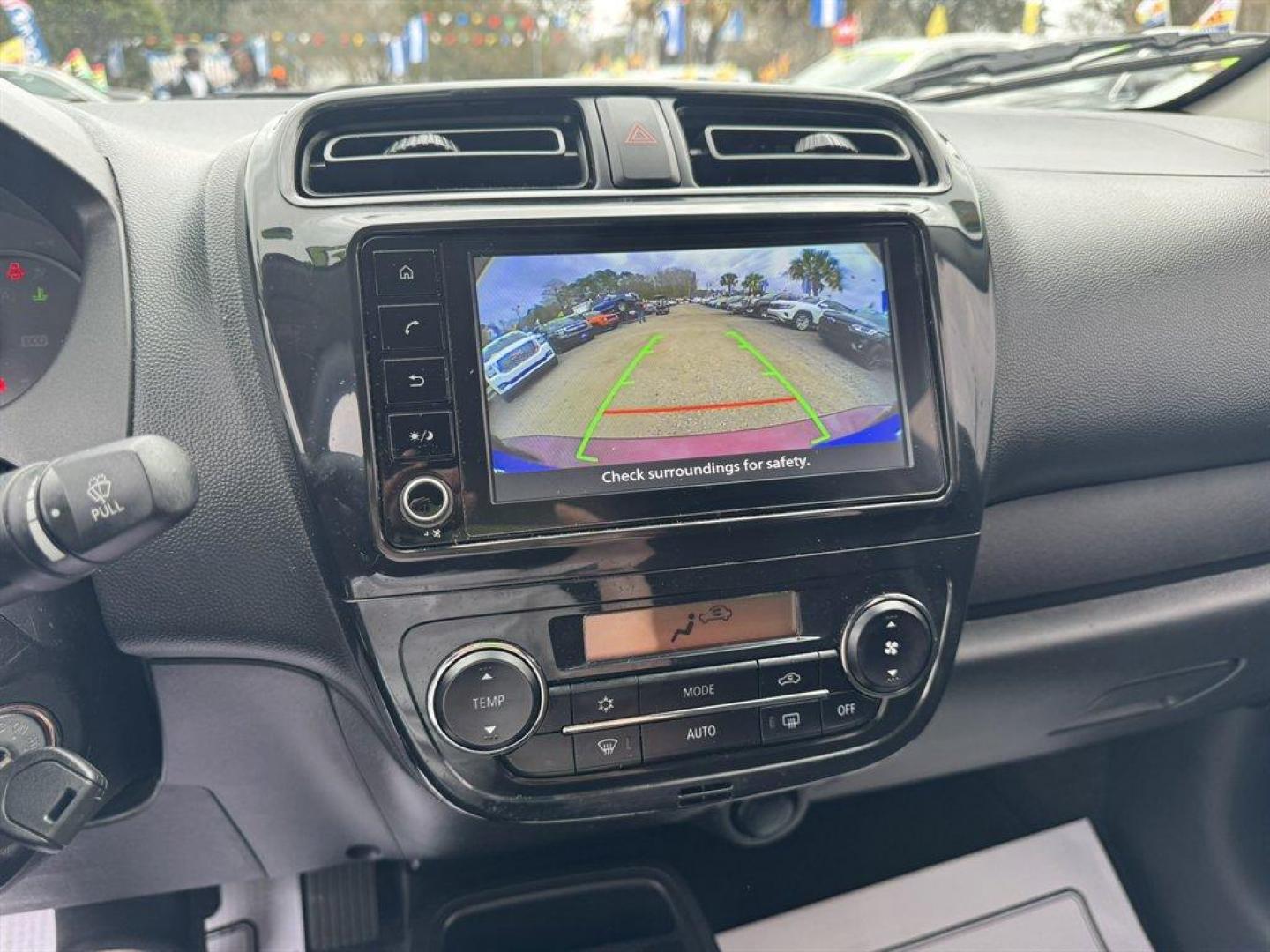 2024 Burgundy /Grey Mitsubishi Mirage G4 (ML32FUFJ1RH) with an 1.2l I-3 ECI-Multi Dohc 1 engine, Automatic transmission, located at 745 East Steele Rd., West Columbia, SC, 29170, (803) 755-9148, 33.927212, -81.148483 - Photo#13