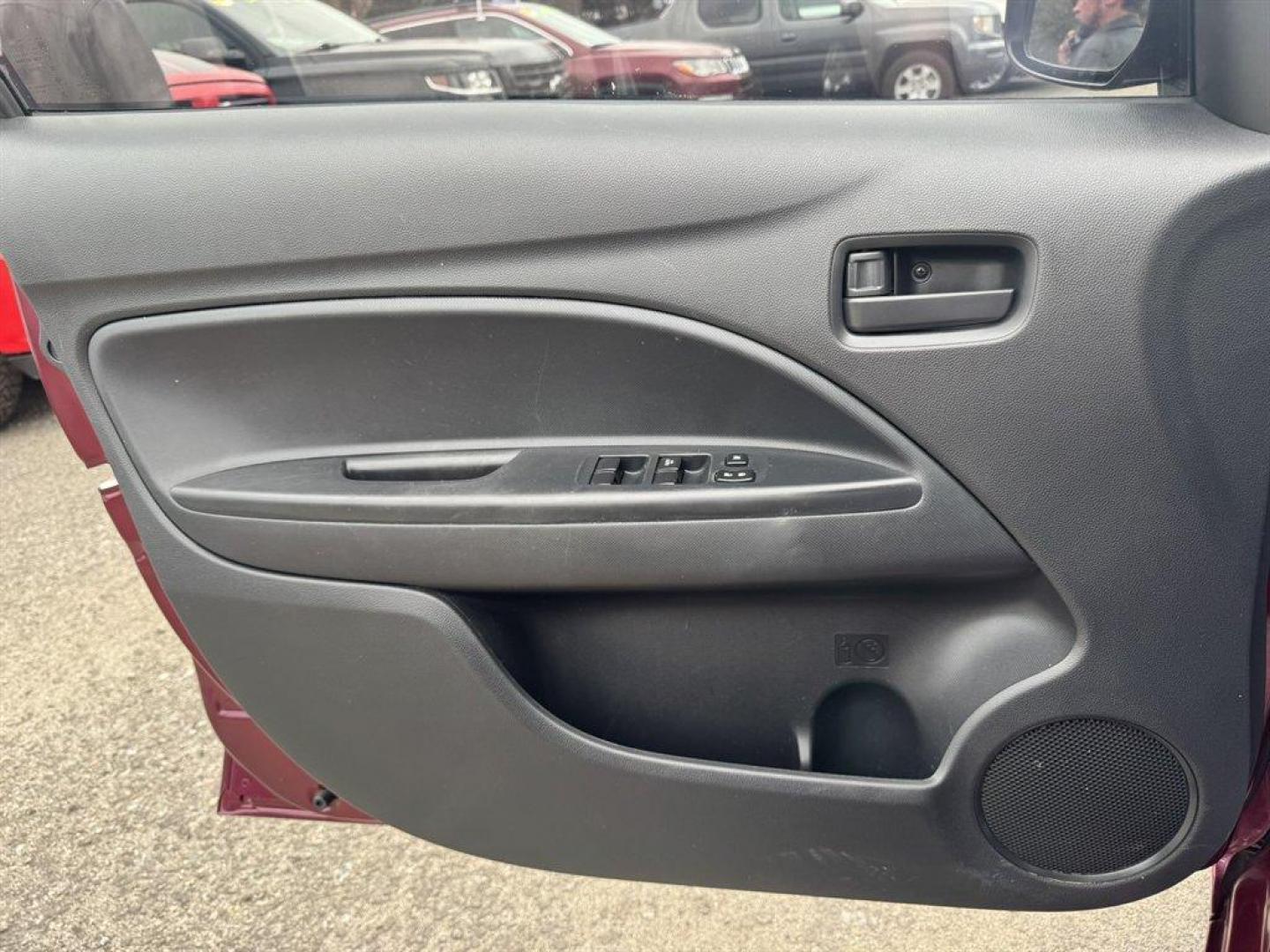 2024 Burgundy /Grey Mitsubishi Mirage G4 (ML32FUFJ1RH) with an 1.2l I-3 ECI-Multi Dohc 1 engine, Automatic transmission, located at 745 East Steele Rd., West Columbia, SC, 29170, (803) 755-9148, 33.927212, -81.148483 - Photo#15