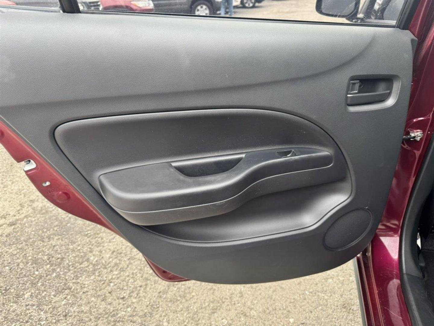 2024 Burgundy /Grey Mitsubishi Mirage G4 (ML32FUFJ1RH) with an 1.2l I-3 ECI-Multi Dohc 1 engine, Automatic transmission, located at 745 East Steele Rd., West Columbia, SC, 29170, (803) 755-9148, 33.927212, -81.148483 - Photo#18