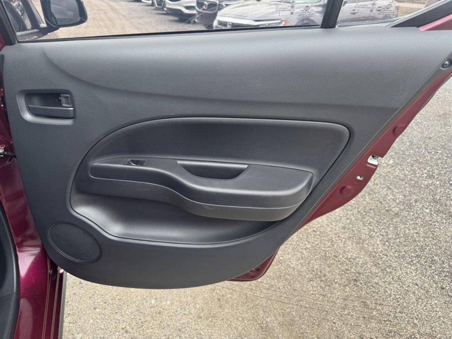 2024 Burgundy /Grey Mitsubishi Mirage G4 (ML32FUFJ1RH) with an 1.2l I-3 ECI-Multi Dohc 1 engine, Automatic transmission, located at 745 East Steele Rd., West Columbia, SC, 29170, (803) 755-9148, 33.927212, -81.148483 - Photo#20