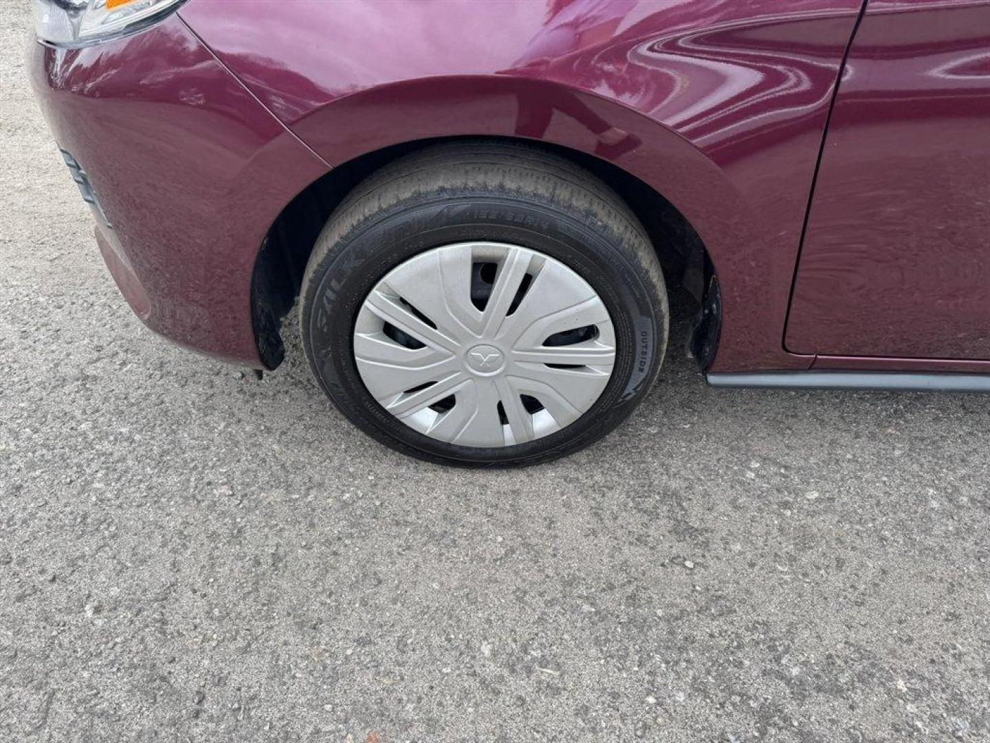 2024 Burgundy /Grey Mitsubishi Mirage G4 (ML32FUFJ1RH) with an 1.2l I-3 ECI-Multi Dohc 1 engine, Automatic transmission, located at 745 East Steele Rd., West Columbia, SC, 29170, (803) 755-9148, 33.927212, -81.148483 - Photo#27