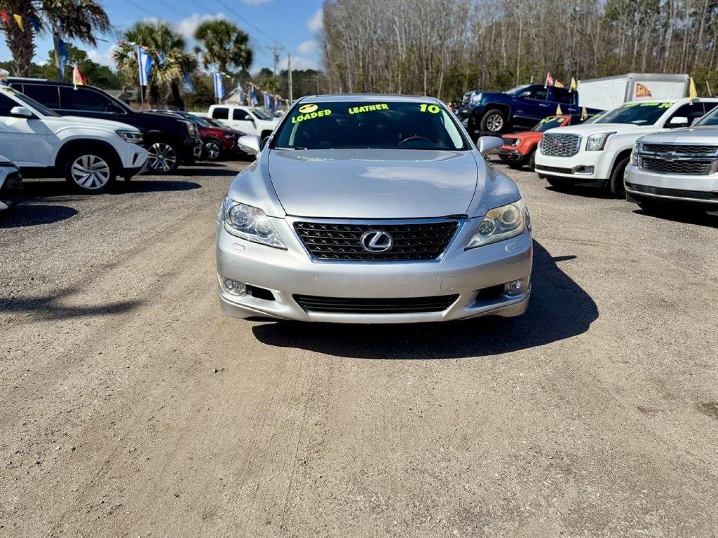 2010 Silver /Black Lexus LS 460 (JTHBL5EF4A5) with an 4.6l V8 SFI Dohc VVT-I 4. engine, Automatic transmission, located at 745 East Steele Rd., West Columbia, SC, 29170, (803) 755-9148, 33.927212, -81.148483 - Photo#1