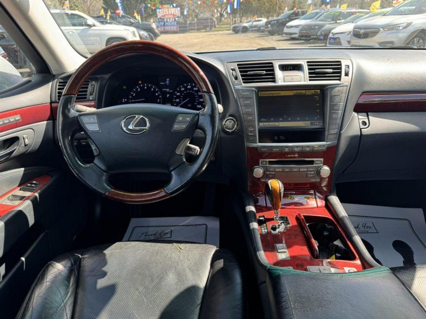 2010 Silver /Black Lexus LS 460 (JTHBL5EF4A5) with an 4.6l V8 SFI Dohc VVT-I 4. engine, Automatic transmission, located at 745 East Steele Rd., West Columbia, SC, 29170, (803) 755-9148, 33.927212, -81.148483 - Photo#6