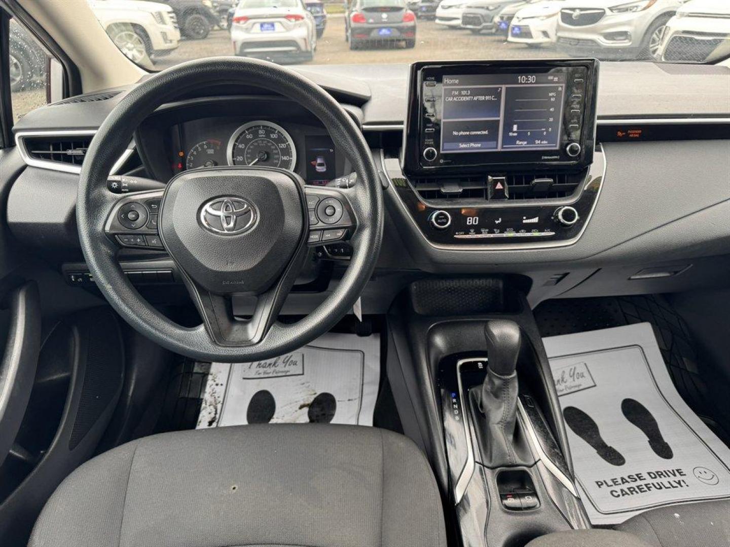 2021 Silver /Grey Toyota Corolla (5YFEPMAE3MP) with an 1.8l I-4 MPI Dohc 1.8l engine, Automatic transmission, located at 745 East Steele Rd., West Columbia, SC, 29170, (803) 755-9148, 33.927212, -81.148483 - Photo#6