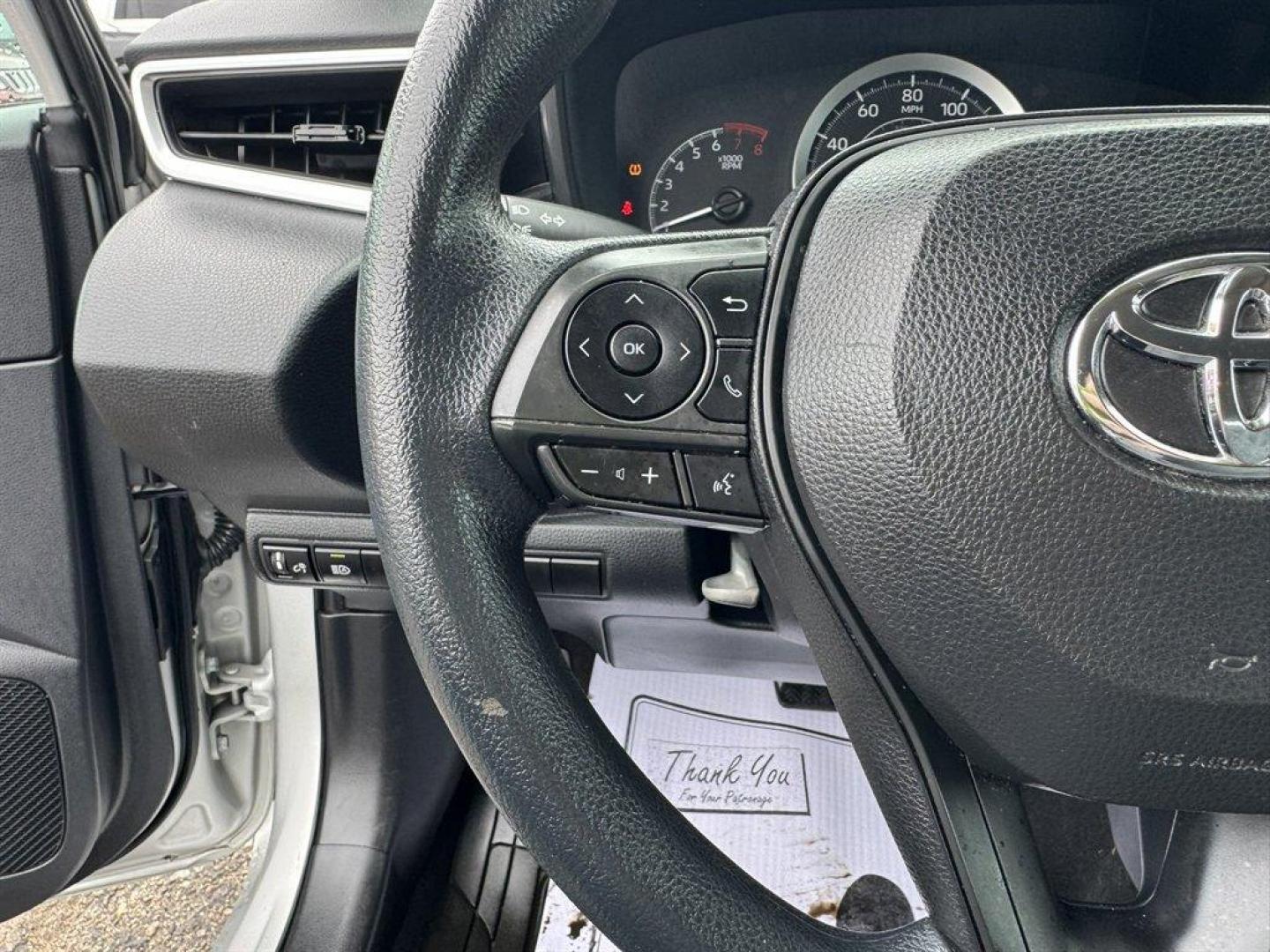 2021 Silver /Grey Toyota Corolla (5YFEPMAE3MP) with an 1.8l I-4 MPI Dohc 1.8l engine, Automatic transmission, located at 745 East Steele Rd., West Columbia, SC, 29170, (803) 755-9148, 33.927212, -81.148483 - Photo#8