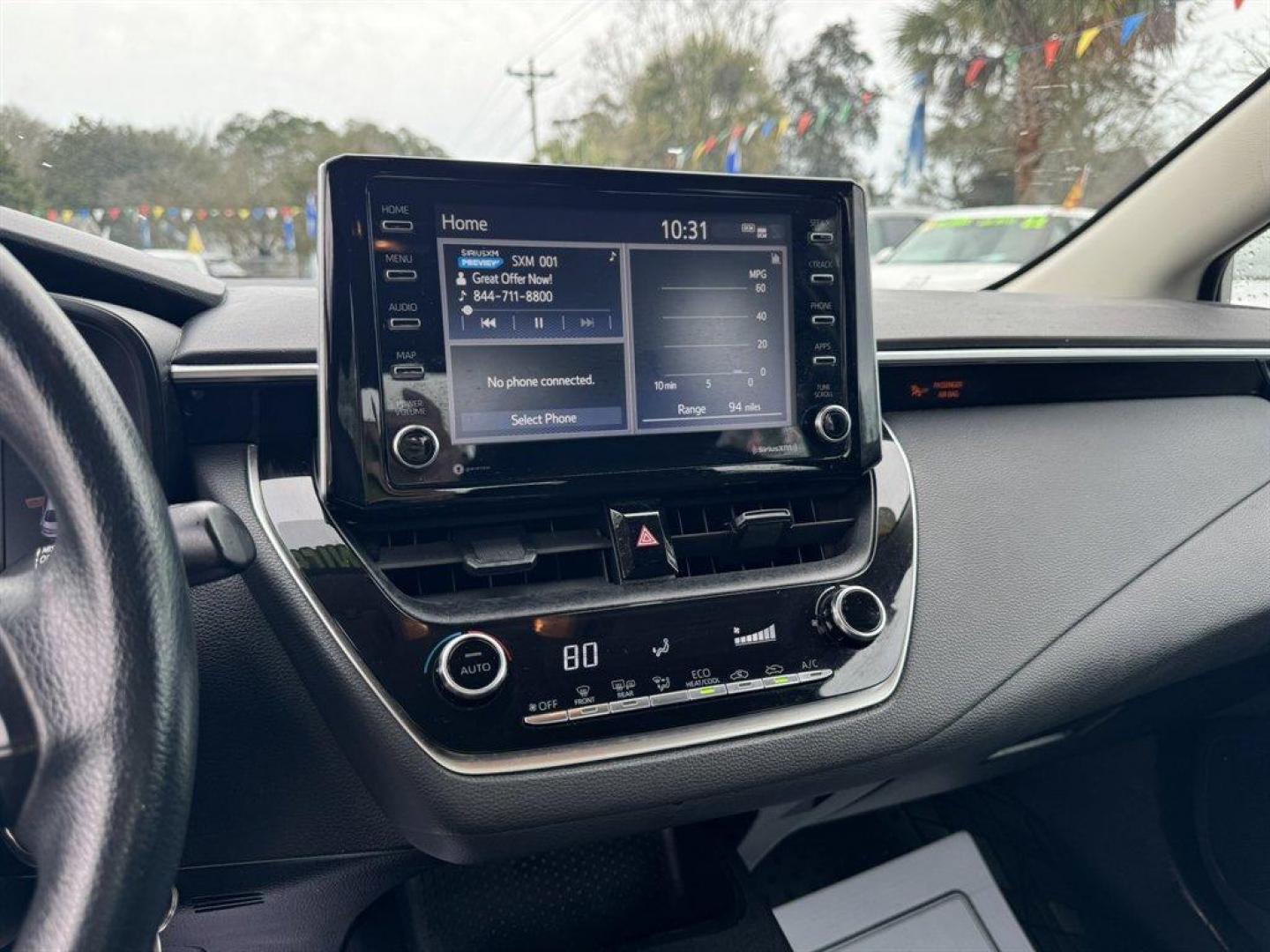 2021 Silver /Grey Toyota Corolla (5YFEPMAE3MP) with an 1.8l I-4 MPI Dohc 1.8l engine, Automatic transmission, located at 745 East Steele Rd., West Columbia, SC, 29170, (803) 755-9148, 33.927212, -81.148483 - Photo#12